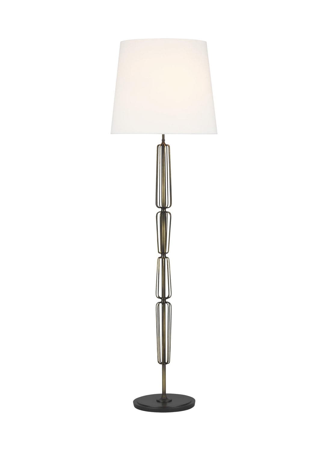 Visual Comfort Studio - TT1112AB1 - Two Light Floor Lamp - Milo - Atelier Brass