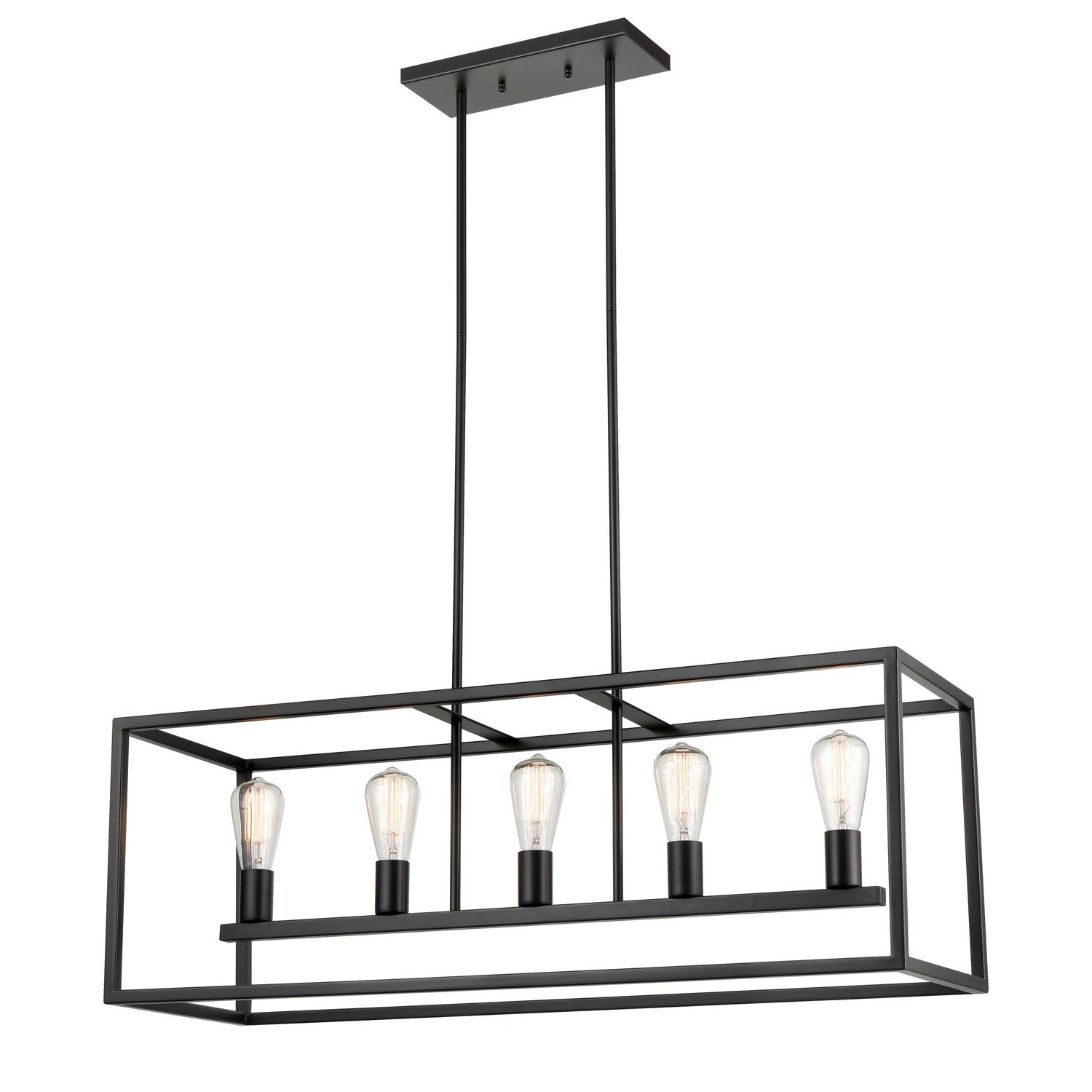 ELK Home - CN150521 - Five Light Chandelier - Williamsport - Oil Rubbed Bronze