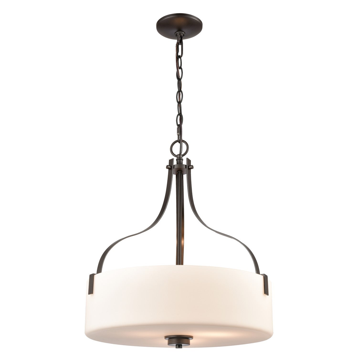 ELK Home - CN300841 - Three Light Pendant - Market Square - Oil Rubbed Bronze