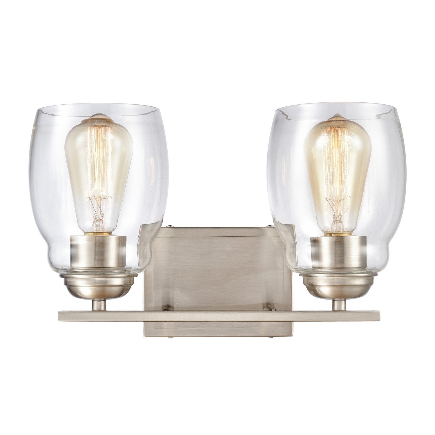 ELK Home - CN320212 - Two Light Bath Bar - Calistoga - Brushed Nickel