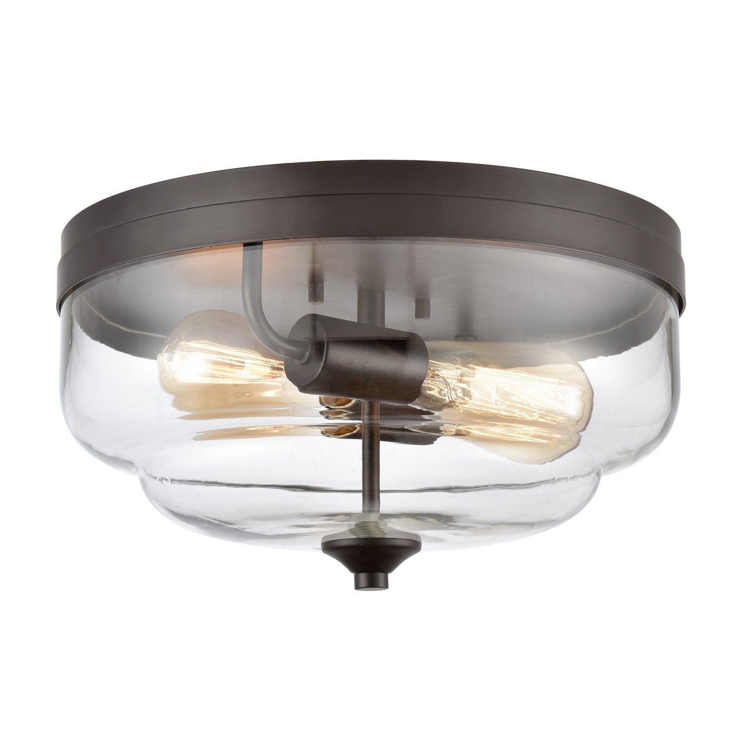 ELK Home - CN320231 - Two Light Flush Mount - Calistoga - Oil Rubbed Bronze