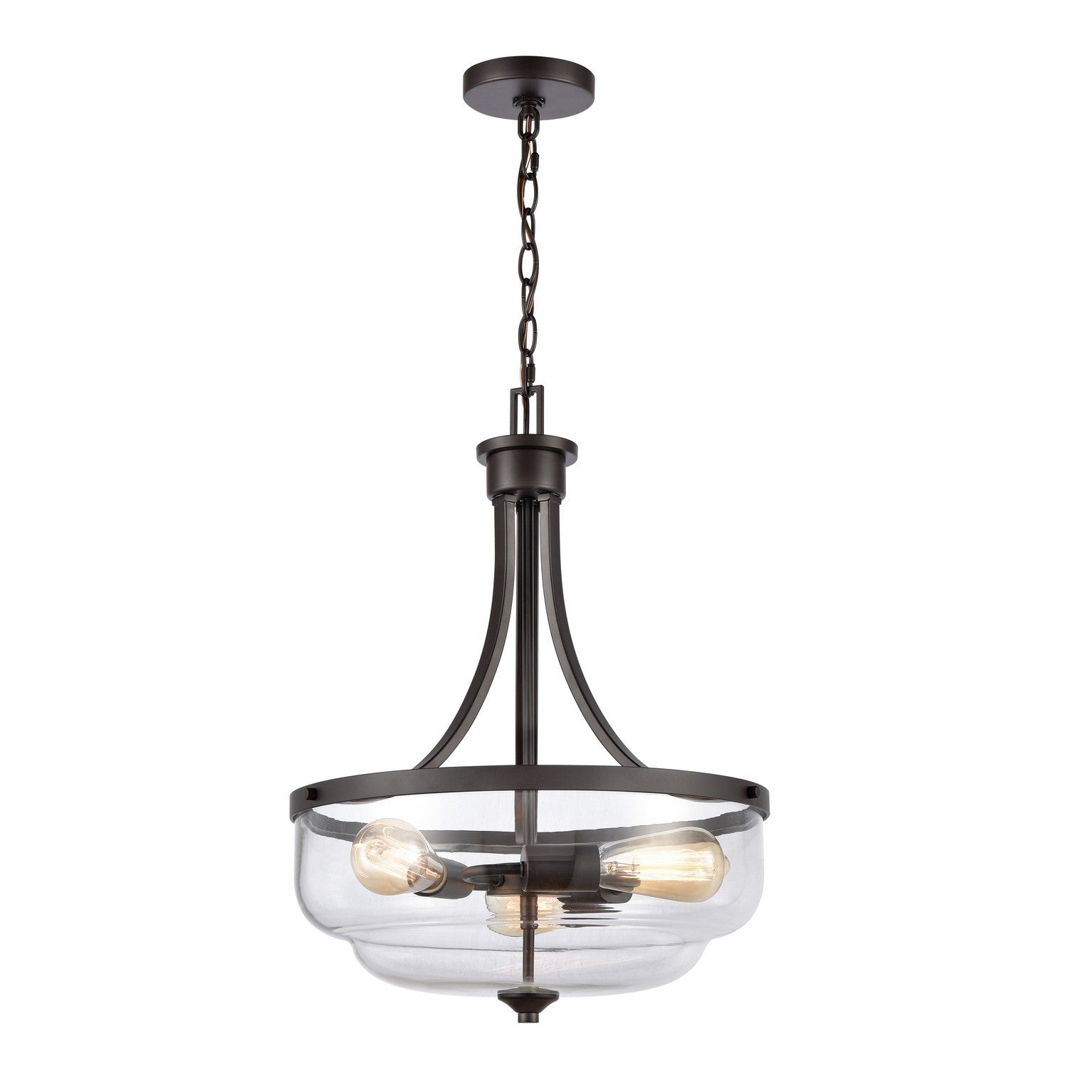 ELK Home - CN320341 - Three Light Pendant - Calistoga - Oil Rubbed Bronze