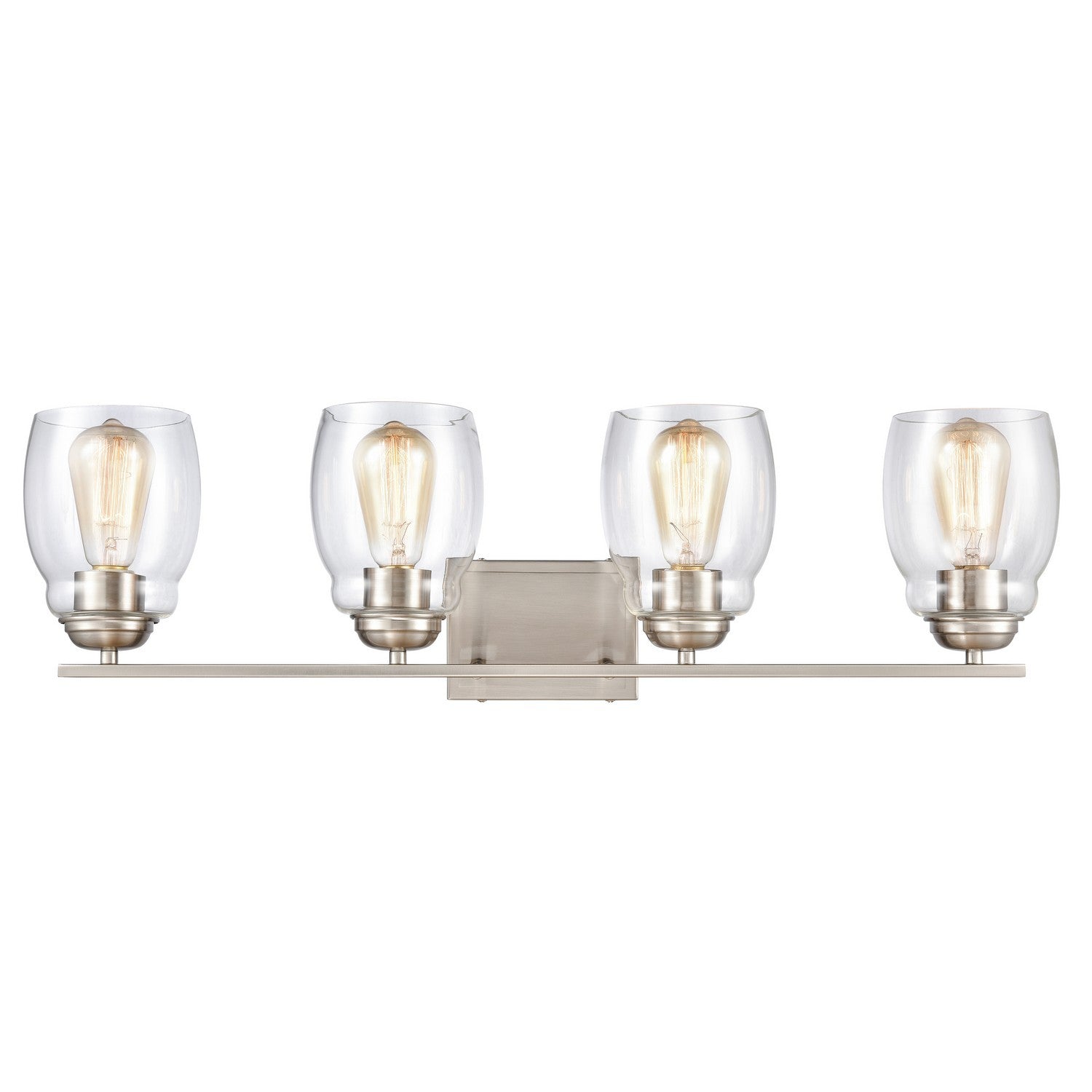 ELK Home - CN320412 - Four Light Bath Bar - Calistoga - Brushed Nickel