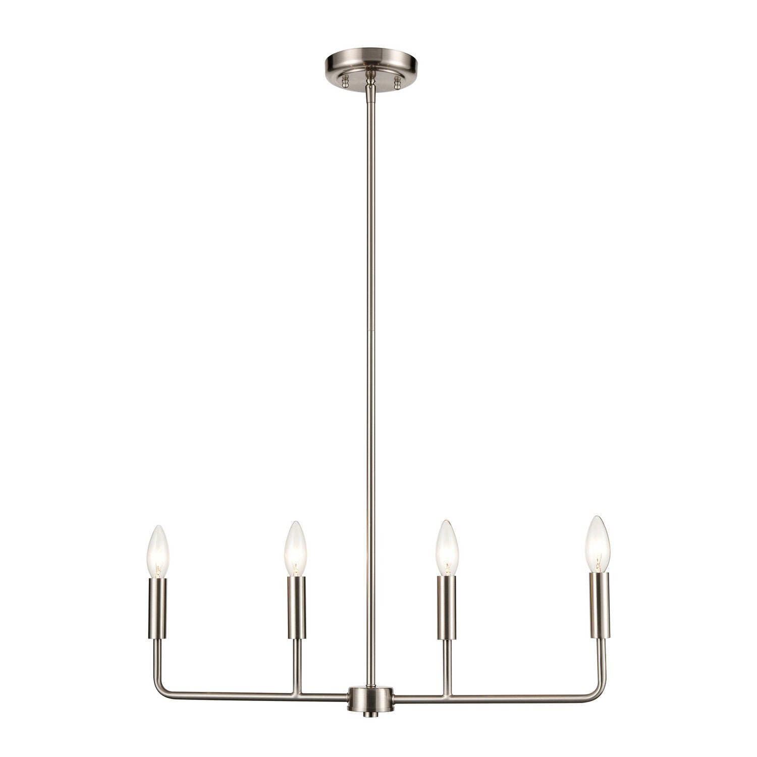 ELK Home - CN330422 - Four Light Chandelier - Park Slope - Brushed Nickel