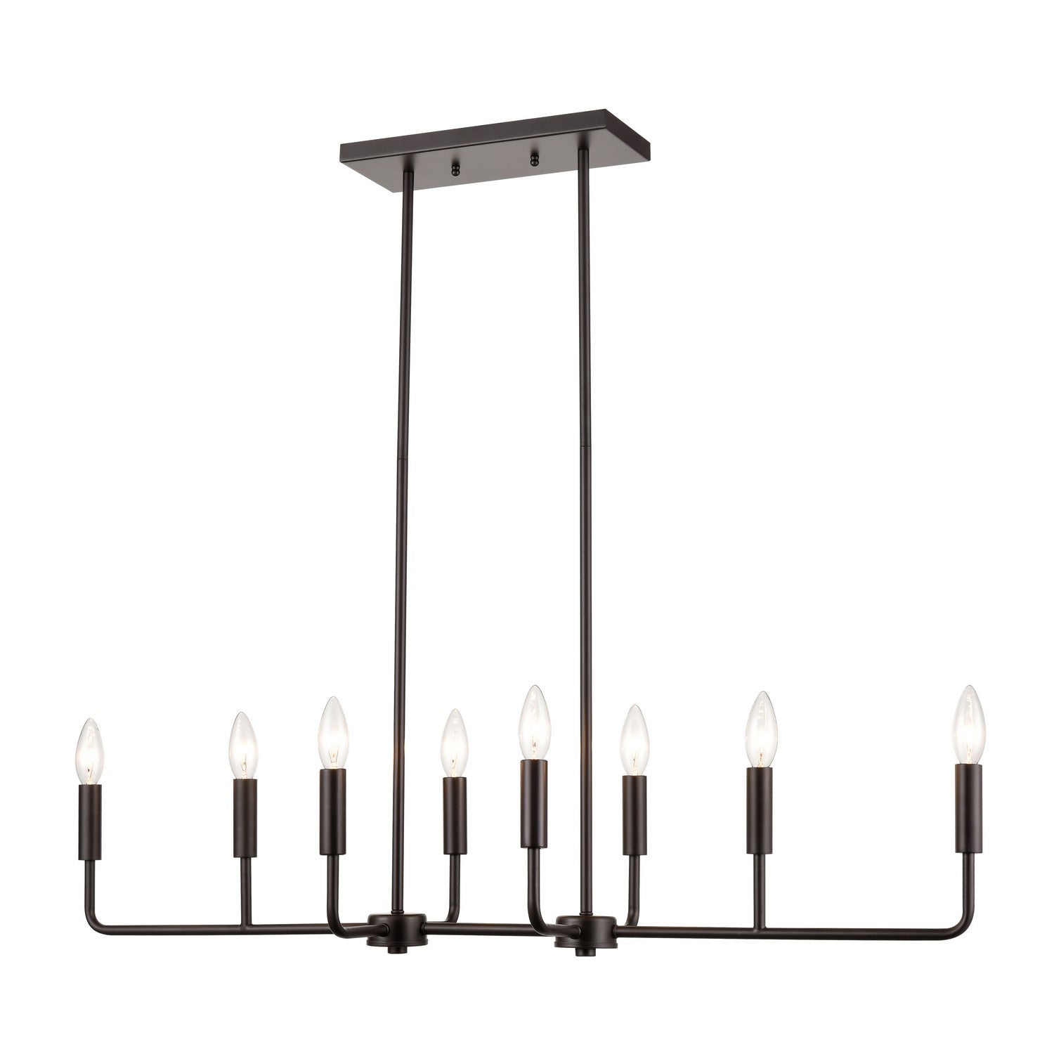 ELK Home - CN330821 - Eight Light Chandelier - Park Slope - Oil Rubbed Bronze