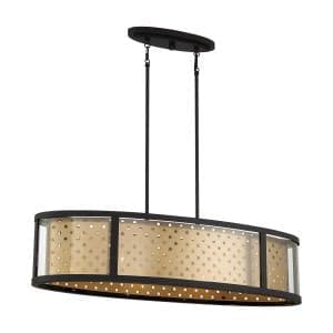 Eurofase - 39417-022 - Five Light Island Pendant - Grado - Gold