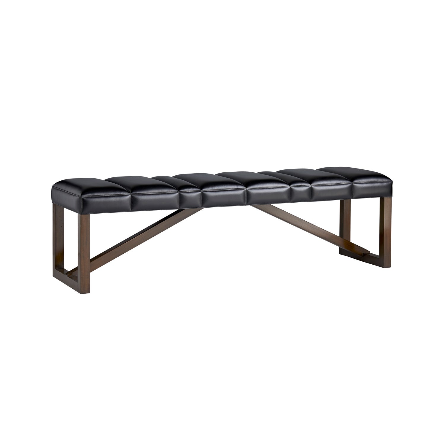 Bench from the Greenwald collection in Black finish