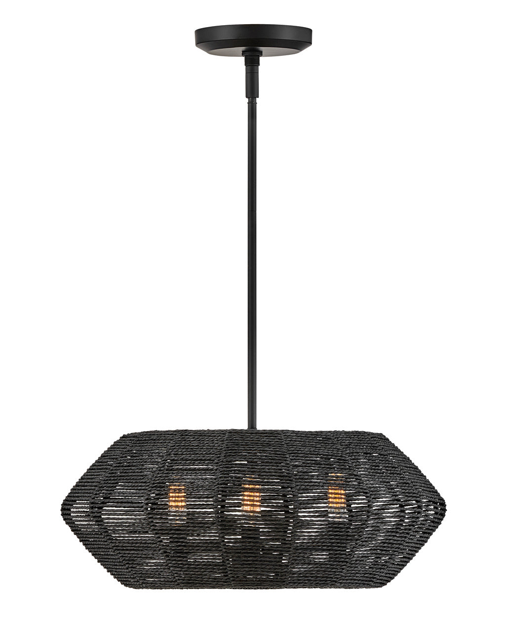 Hinkley - 40383BLK - LED Chandelier - Luca - Black