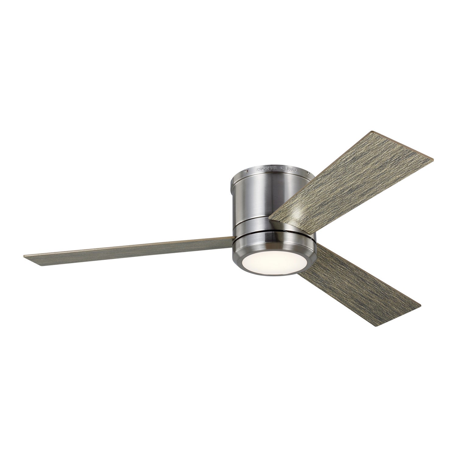 Generation Lighting. - 3CLMR56BSLGD-V1 - 56" Ceiling Fan - Clarity - Brushed Steel