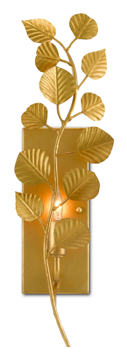 One Light Wall Sconce from the Aviva Stanoff collection in Contemporary Gold Leaf finish