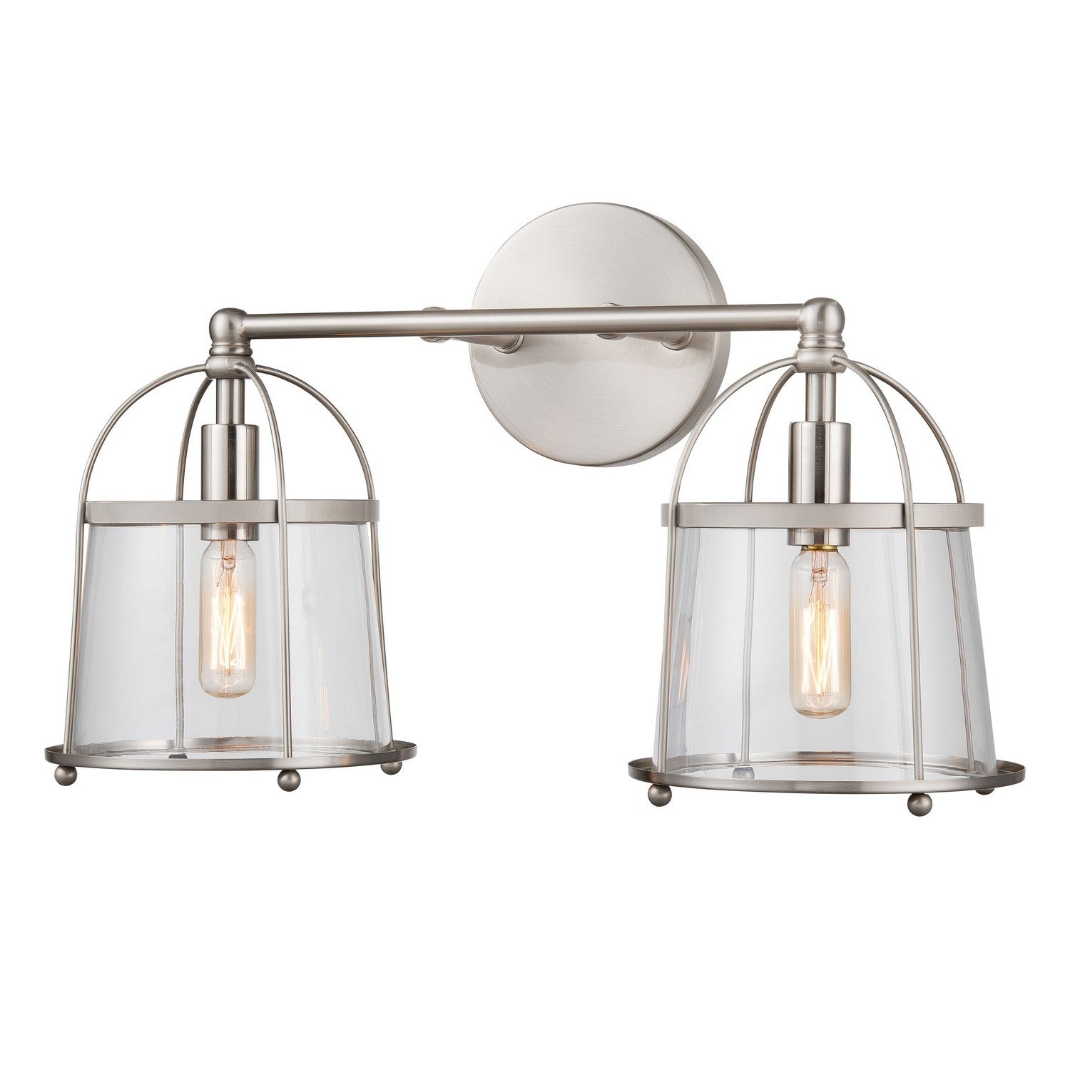 ELK Home - 18461/2 - Two Light Vanity - Merrick - Satin Nickel