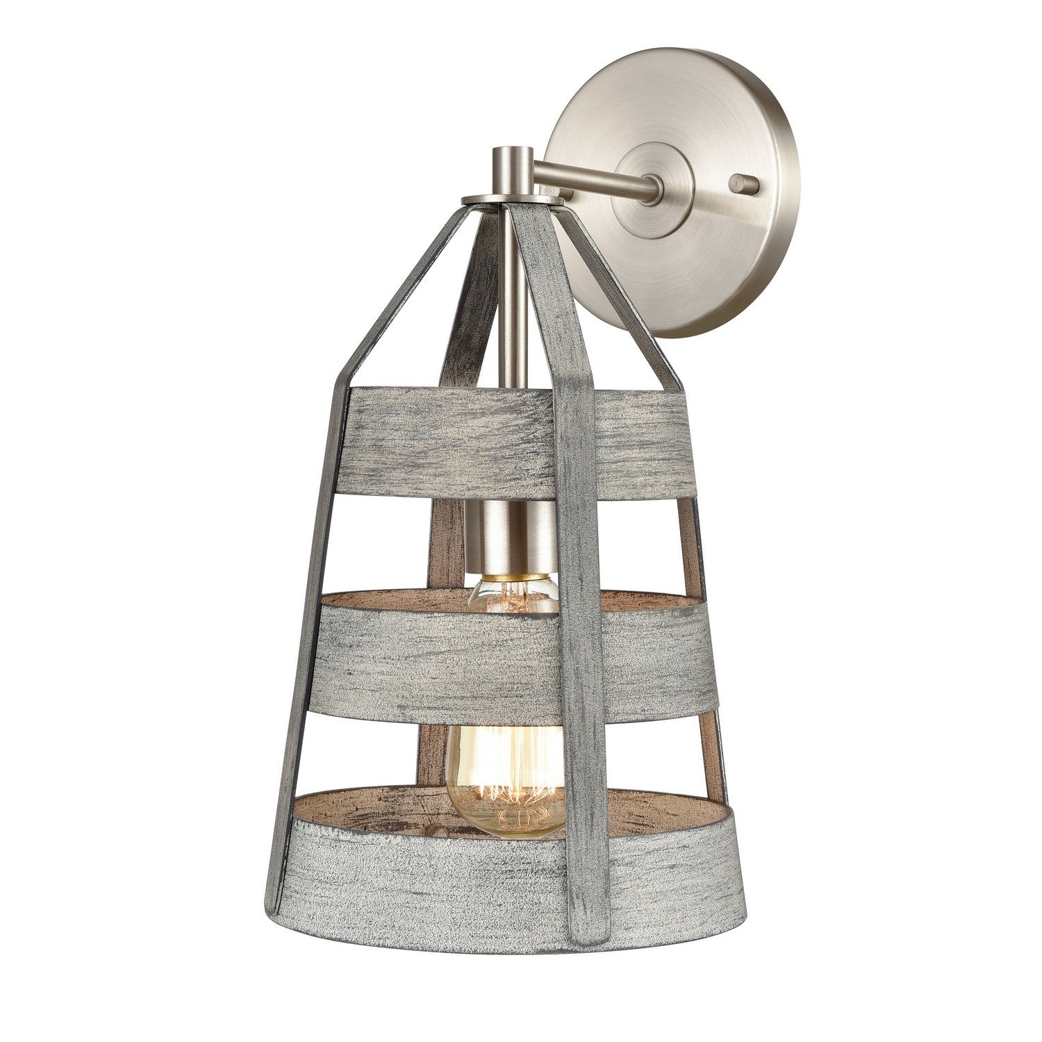 ELK Home - 33450/1 - One Light Wall Sconce - Brigantine - Satin Nickel