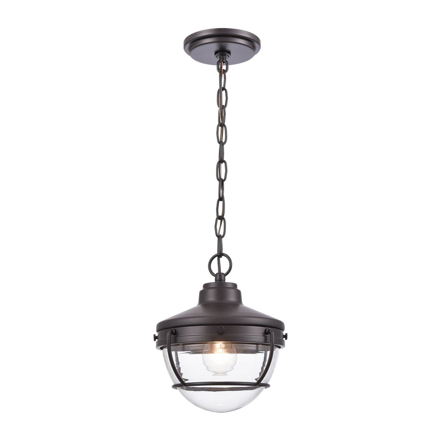 ELK Home - 83435/1 - One Light Outdoor Pendant - Eastport - Oil Rubbed Bronze