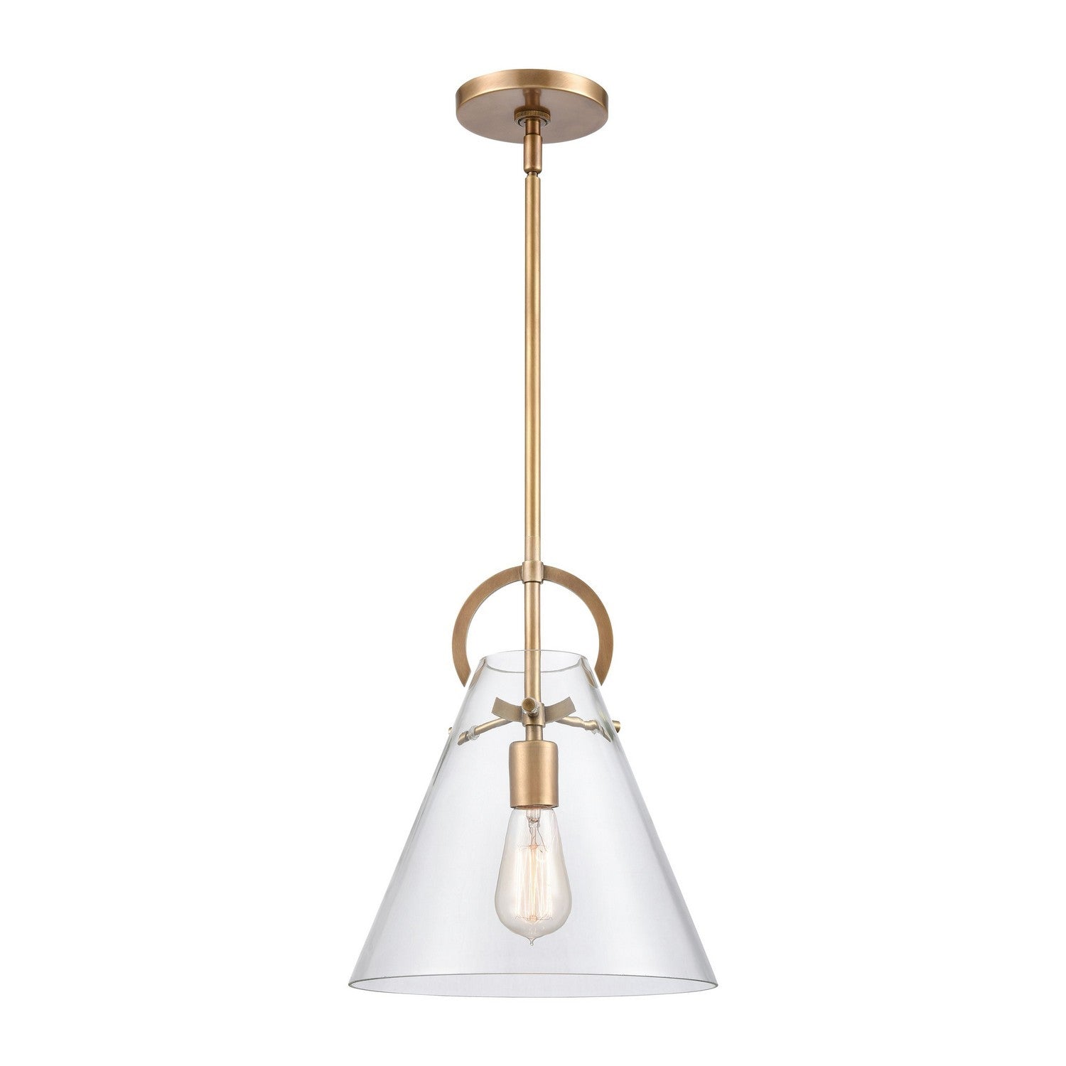 ELK Home - 89306/1 - One Light Mini Pendant - Gabby - Brass