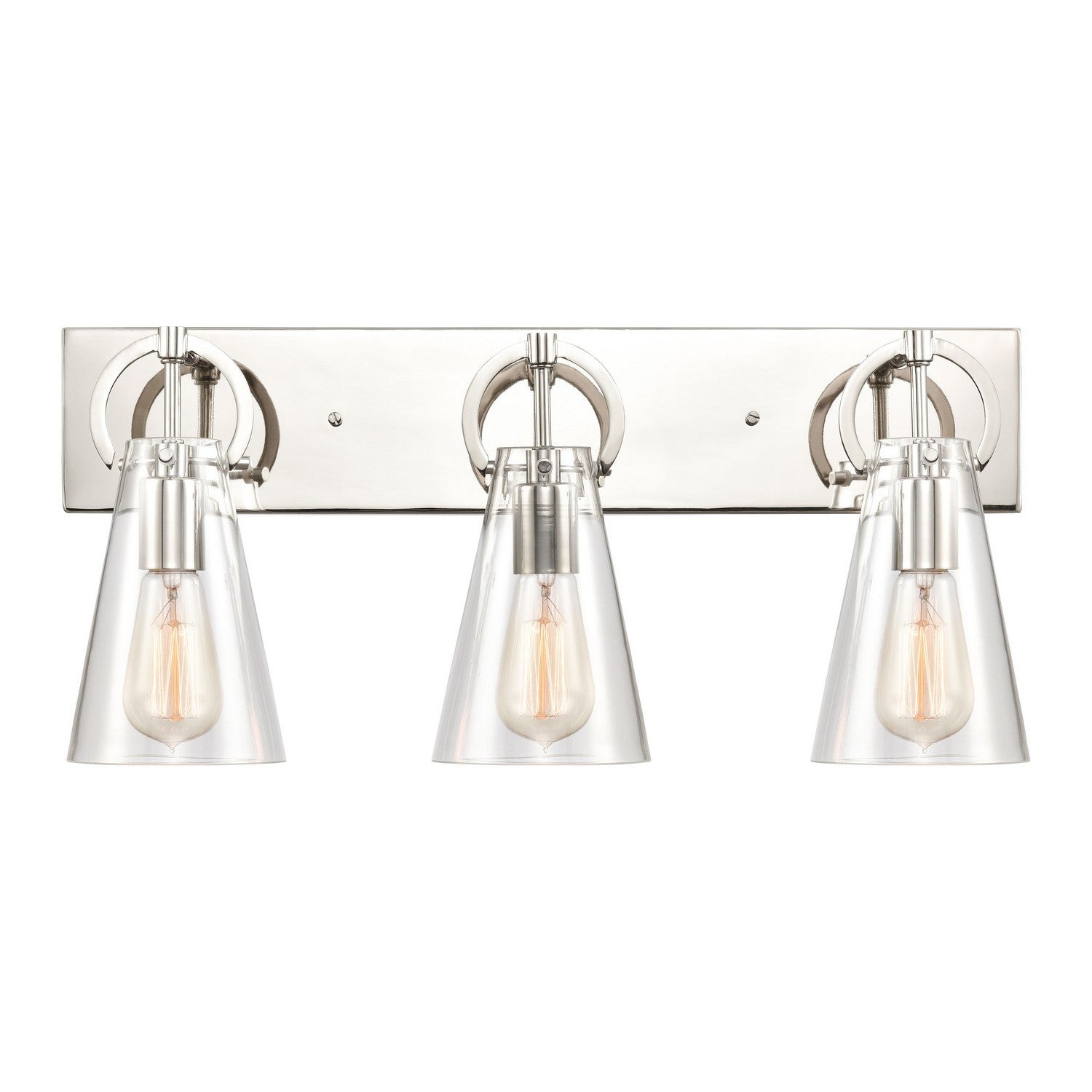 ELK Home - 89322/3 - Three Light Vanity - Gabby - Polished Nickel