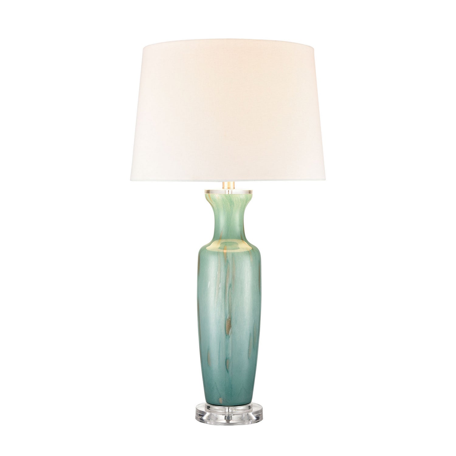 ELK Home - S0019-8040 - One Light Table Lamp - Abilene - Green