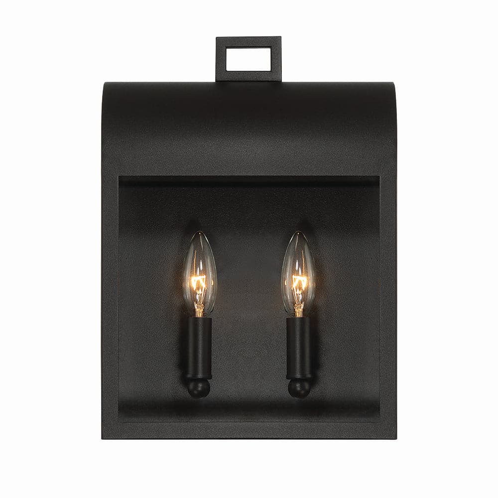 Eurofase - 41969-014 - Two Light Outdoor Wall Sconce - Sawyer - Satin Black