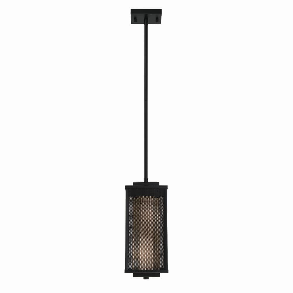 Eurofase - 42718-017 - LED Outdoor Pendant - Brama - Black/Gold