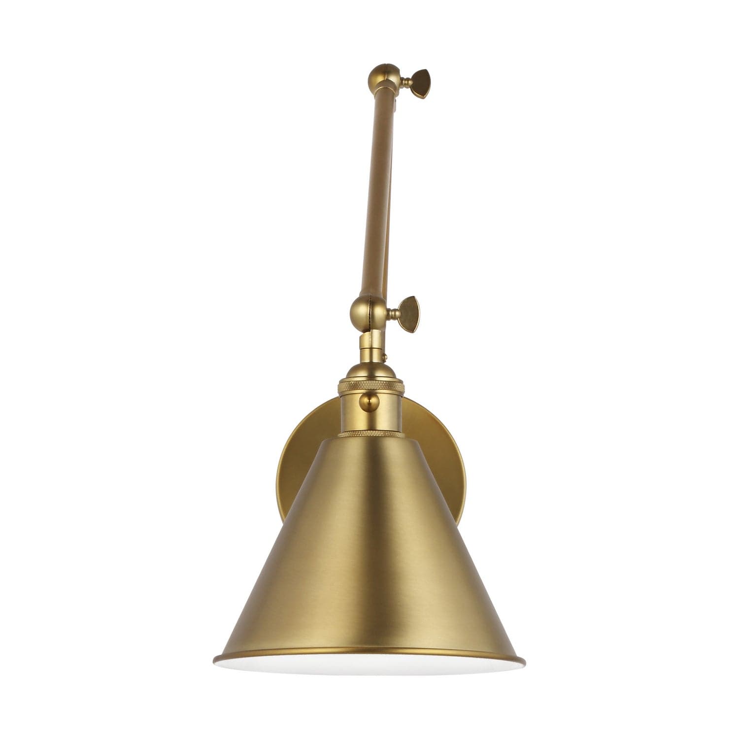 Visual Comfort Studio - 4298101-848 - One Light Wall Sconce - Salem - Satin Brass