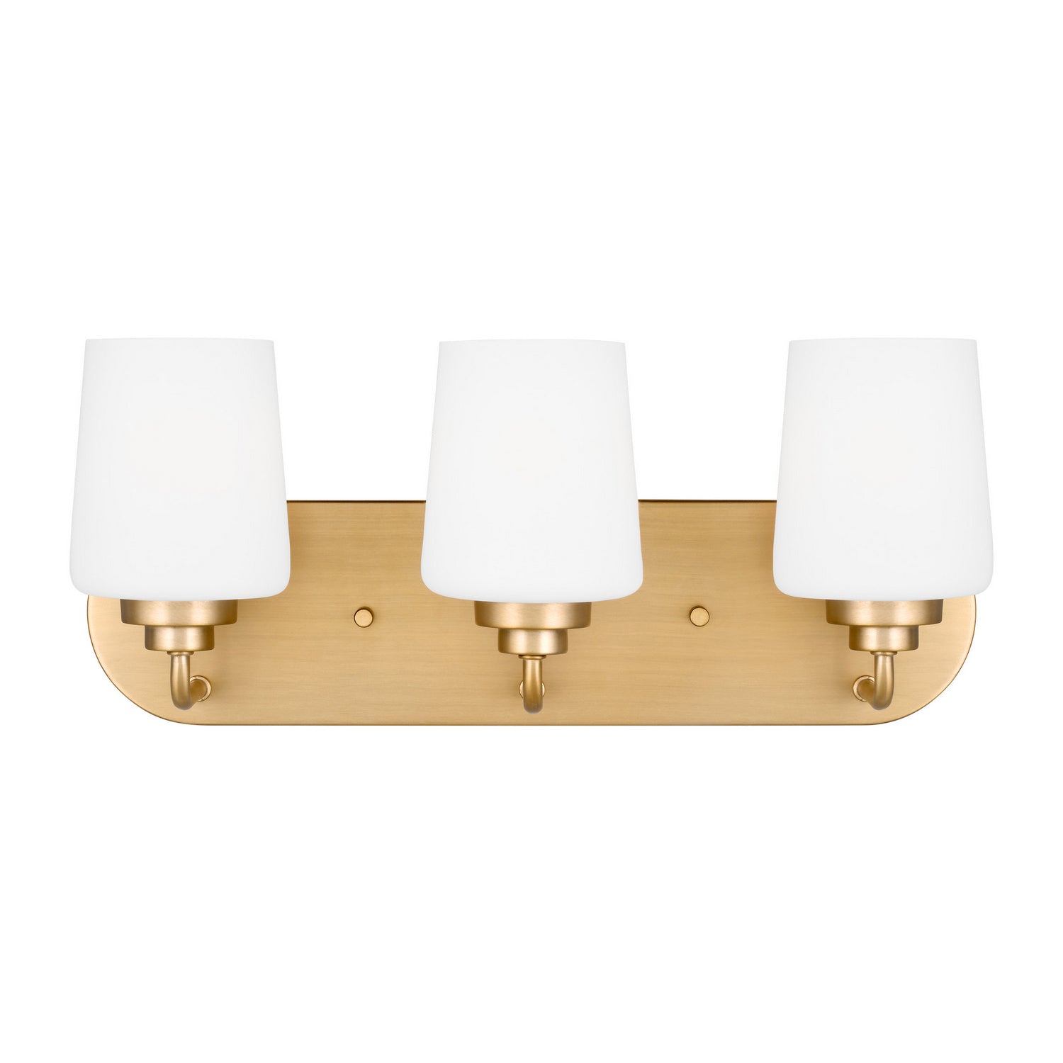 Generation Lighting. - 4402803-848 - Three Light Wall / Bath - Windom - Satin Brass