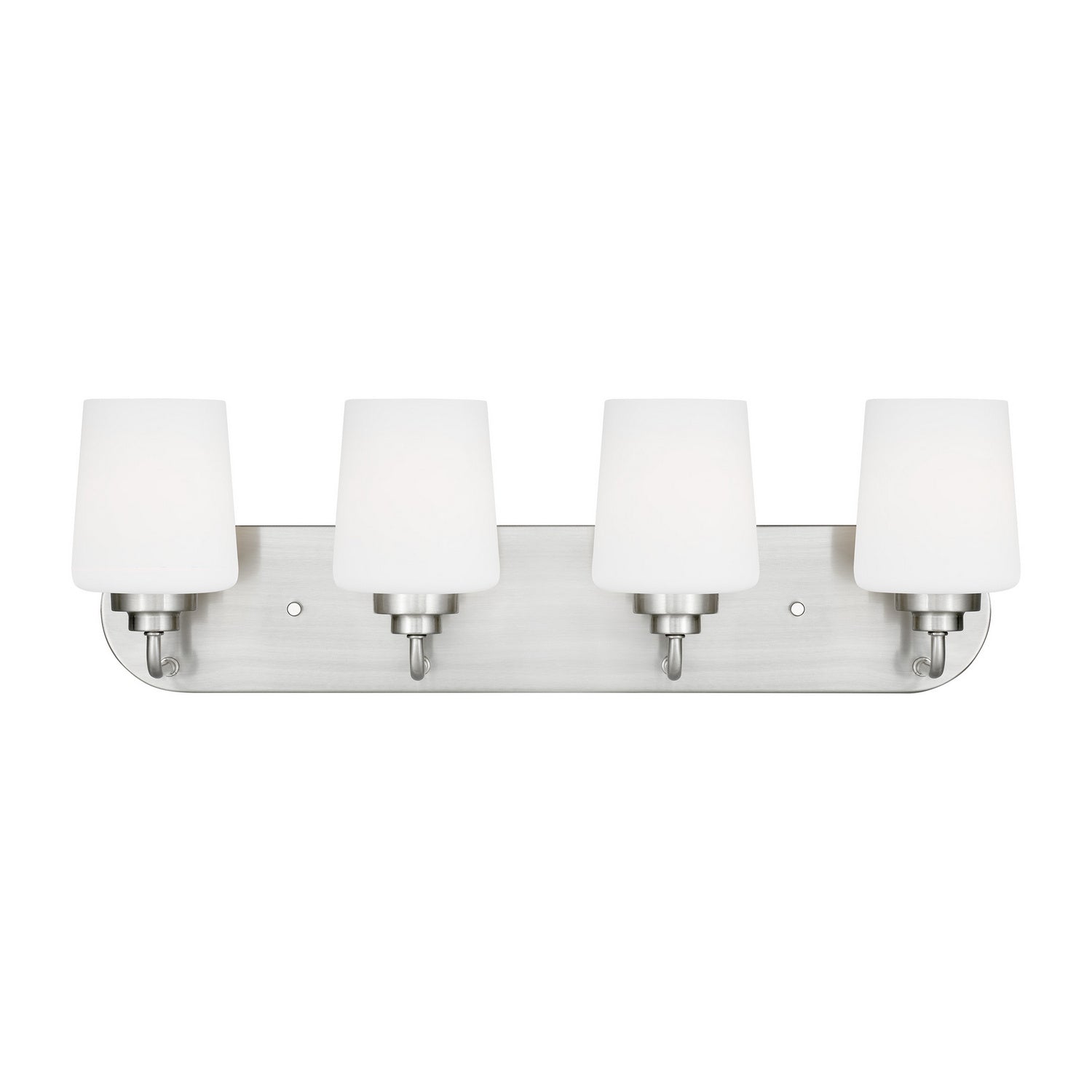 Generation Lighting. - 4402804-962 - Four Light Wall / Bath - Windom - Brushed Nickel