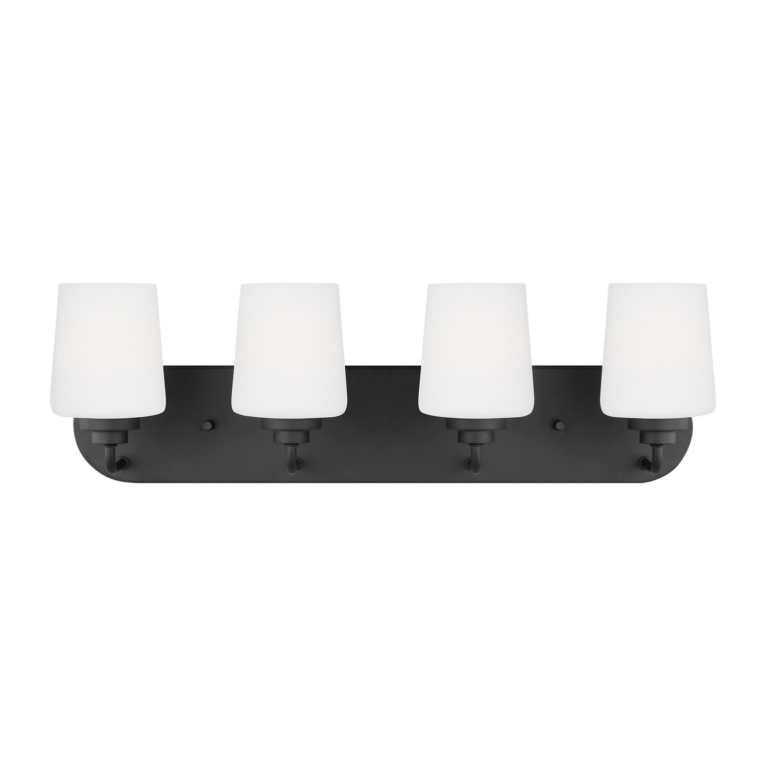 Generation Lighting. - 4402804EN3-112 - Four Light Wall / Bath - Windom - Midnight Black