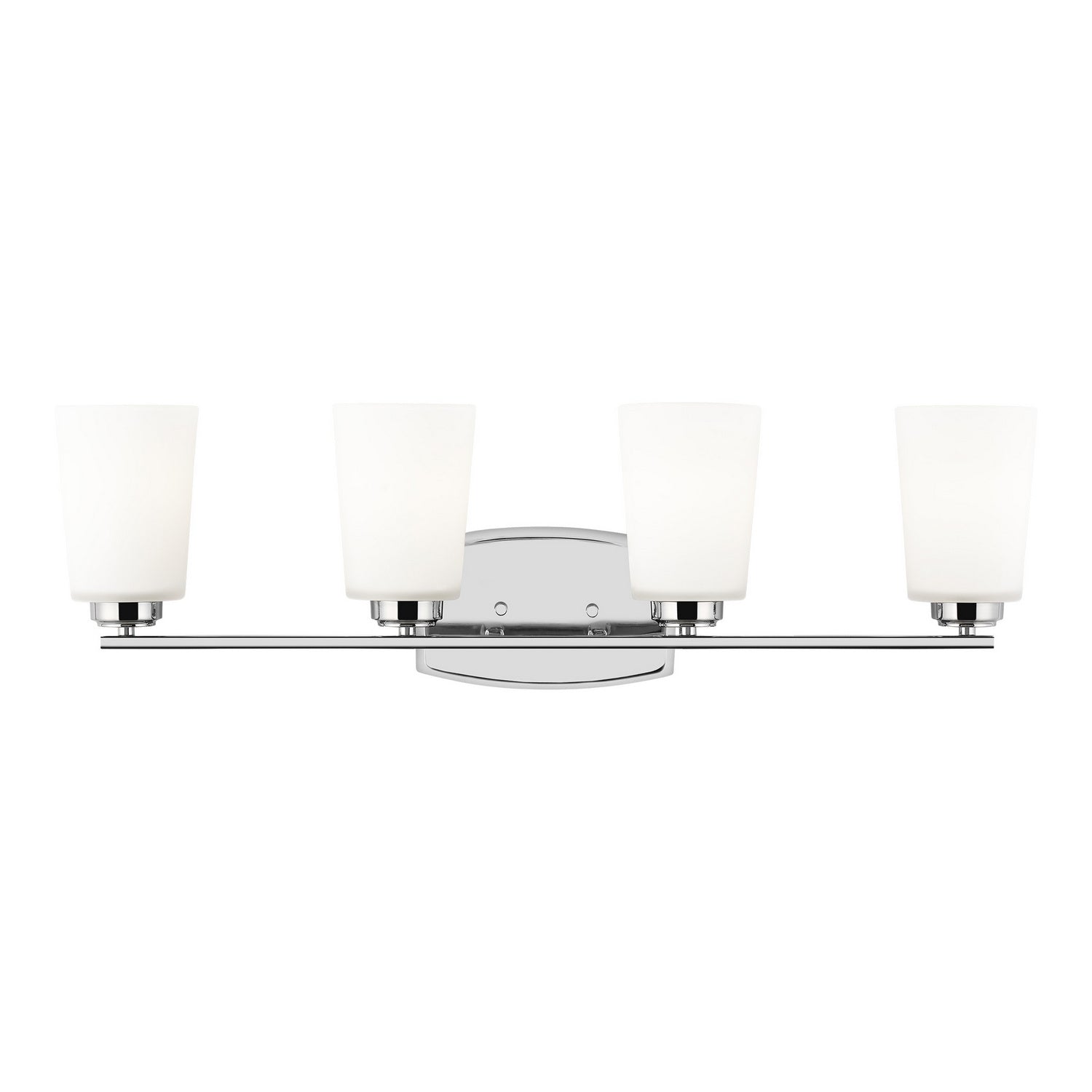 Generation Lighting. - 4428904-05 - Four Light Wall / Bath - Franport - Chrome