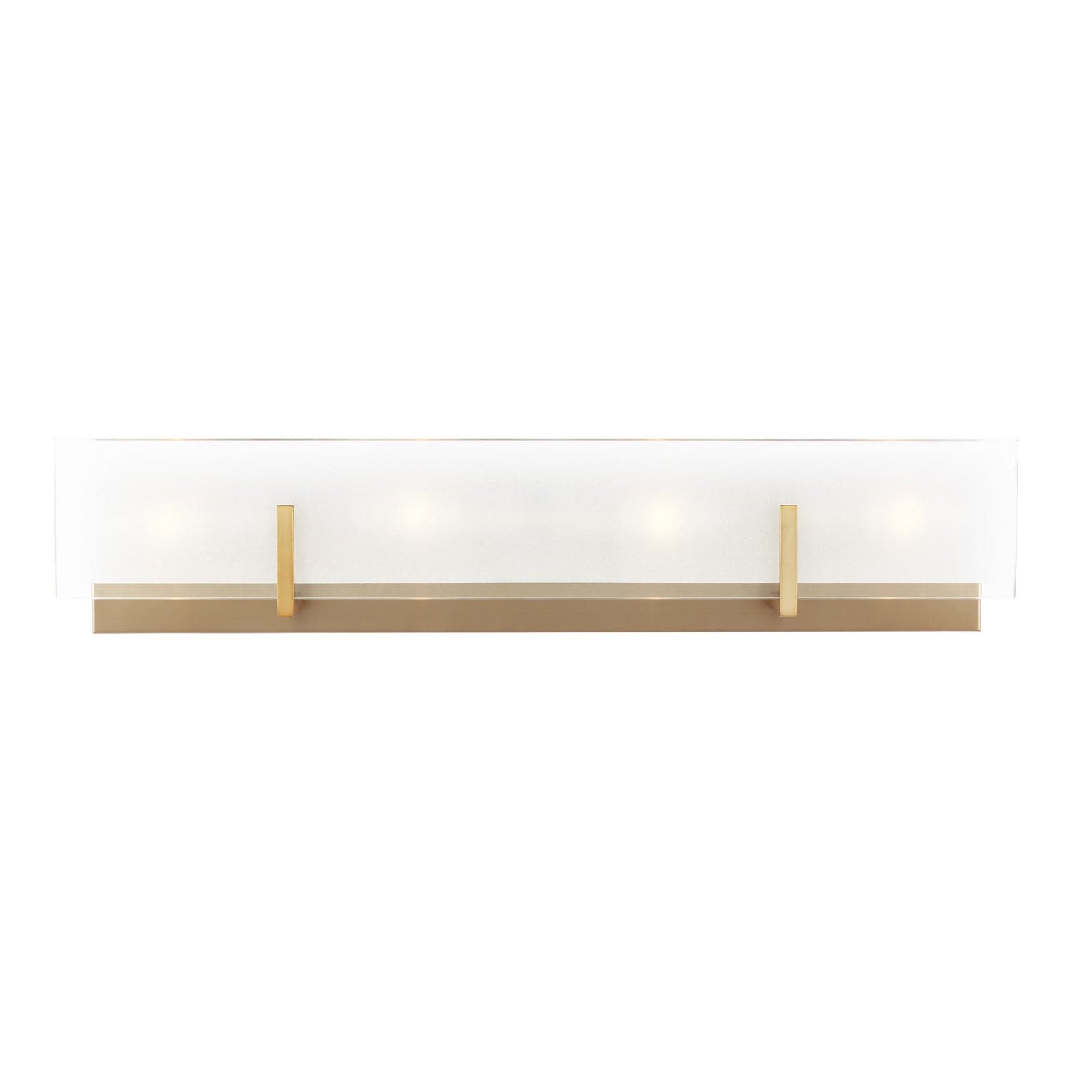 Visual Comfort Studio - 4430804-848 - Four Light Wall / Bath - Syll - Satin Brass