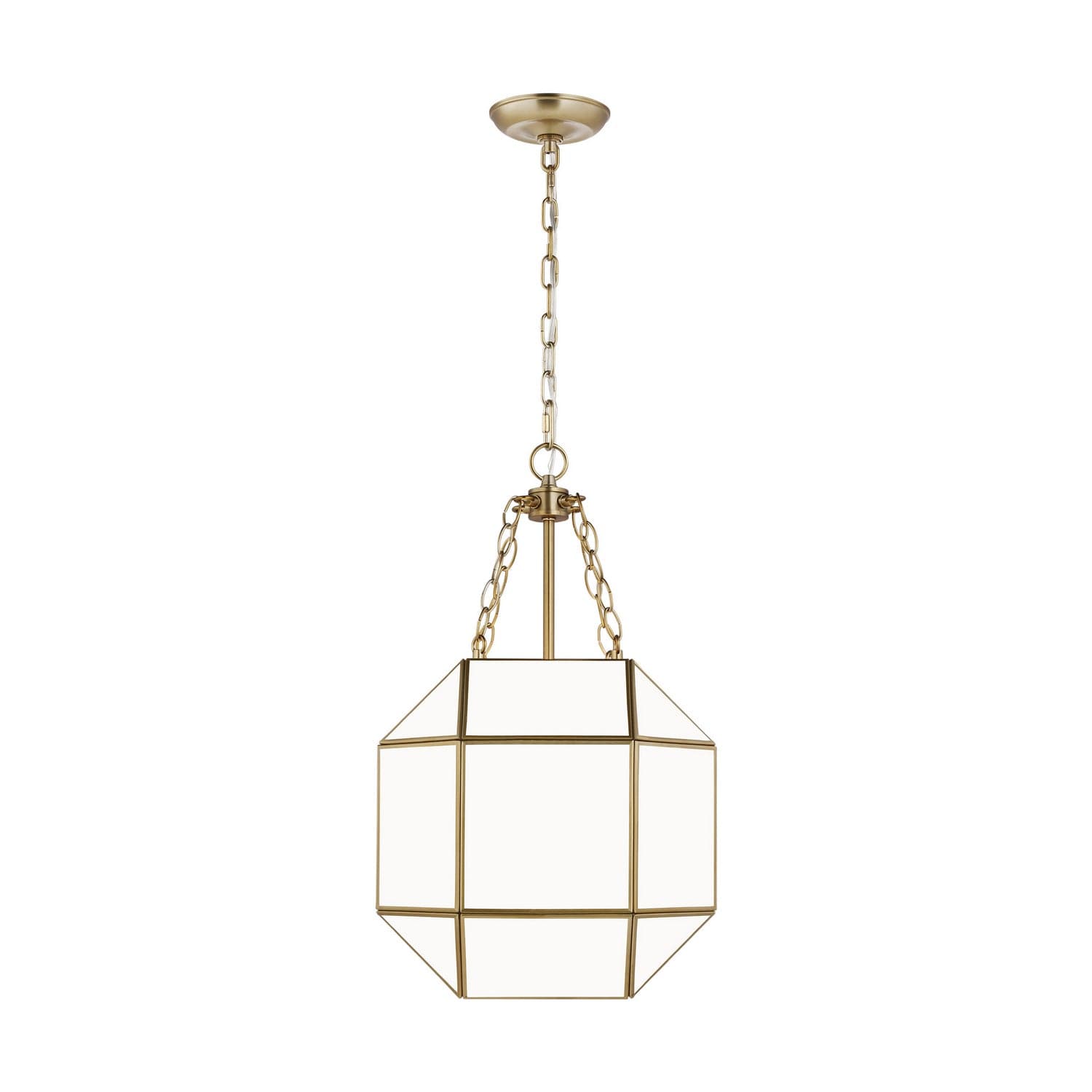 Visual Comfort Studio - 5179453-848 - Three Light Lantern - Morrison - Satin Brass