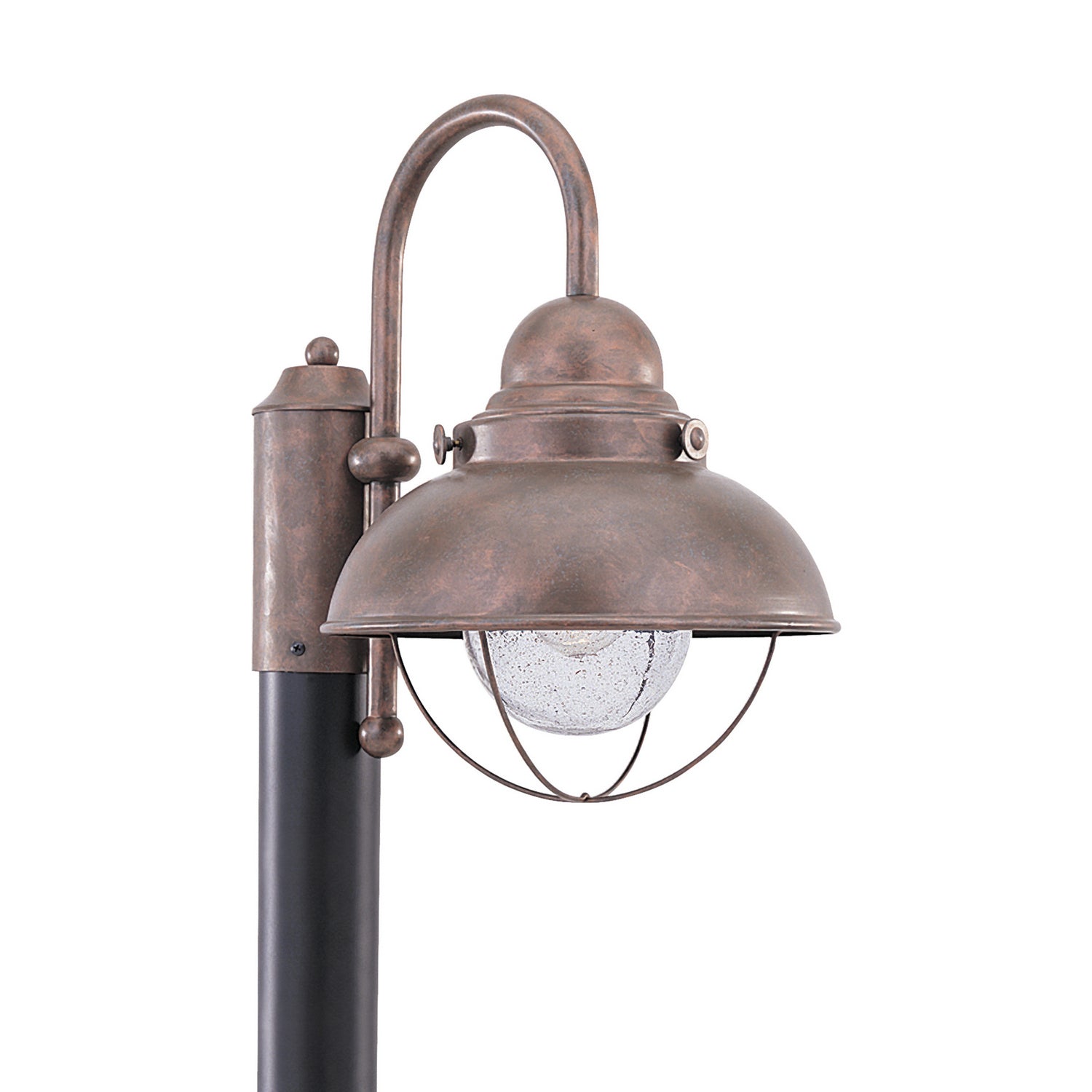 Generation Lighting. - 8269EN3-44 - One Light Outdoor Post Lantern - Sebring - Weathered Copper