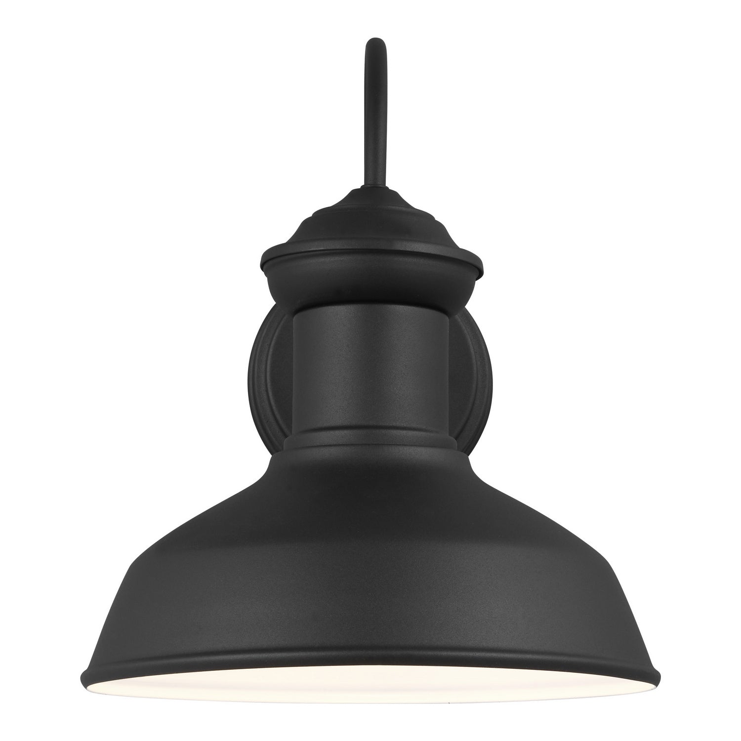 Generation Lighting. - 8547701-12 - One Light Outdoor Wall Lantern - Fredricksburg - Black