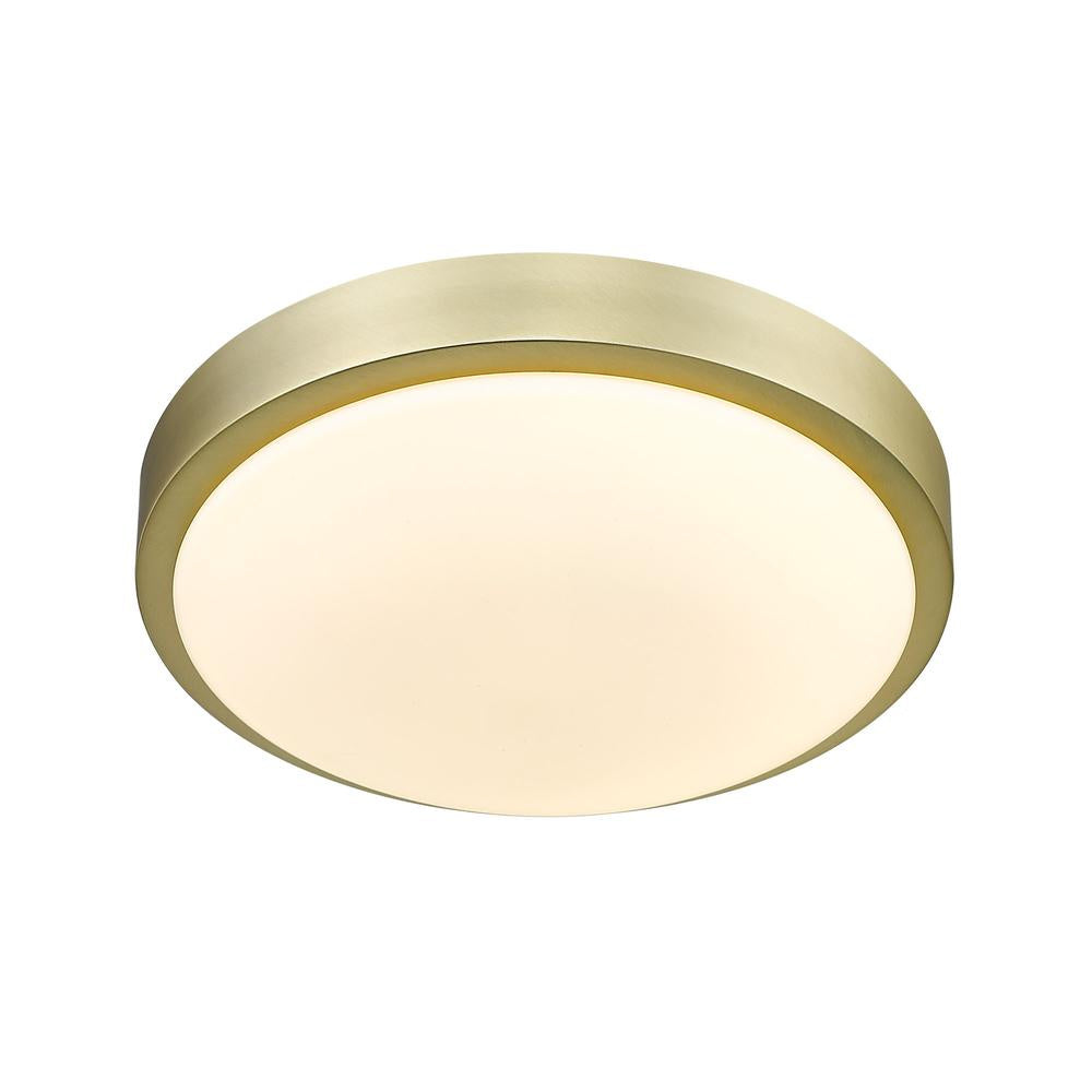 Golden - 9128-FM10 BCB-OP - LED Flush Mount - Gabi BCB - Brushed Champagne Bronze