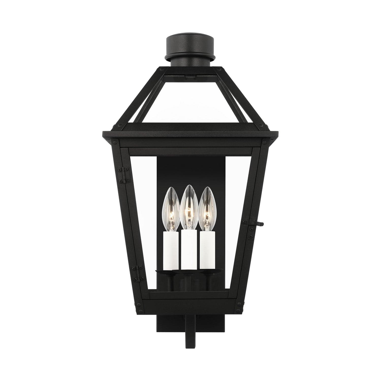 Visual Comfort Studio - CO1383TXB - Three Light Wall Lantern - Hyannis - Textured Black