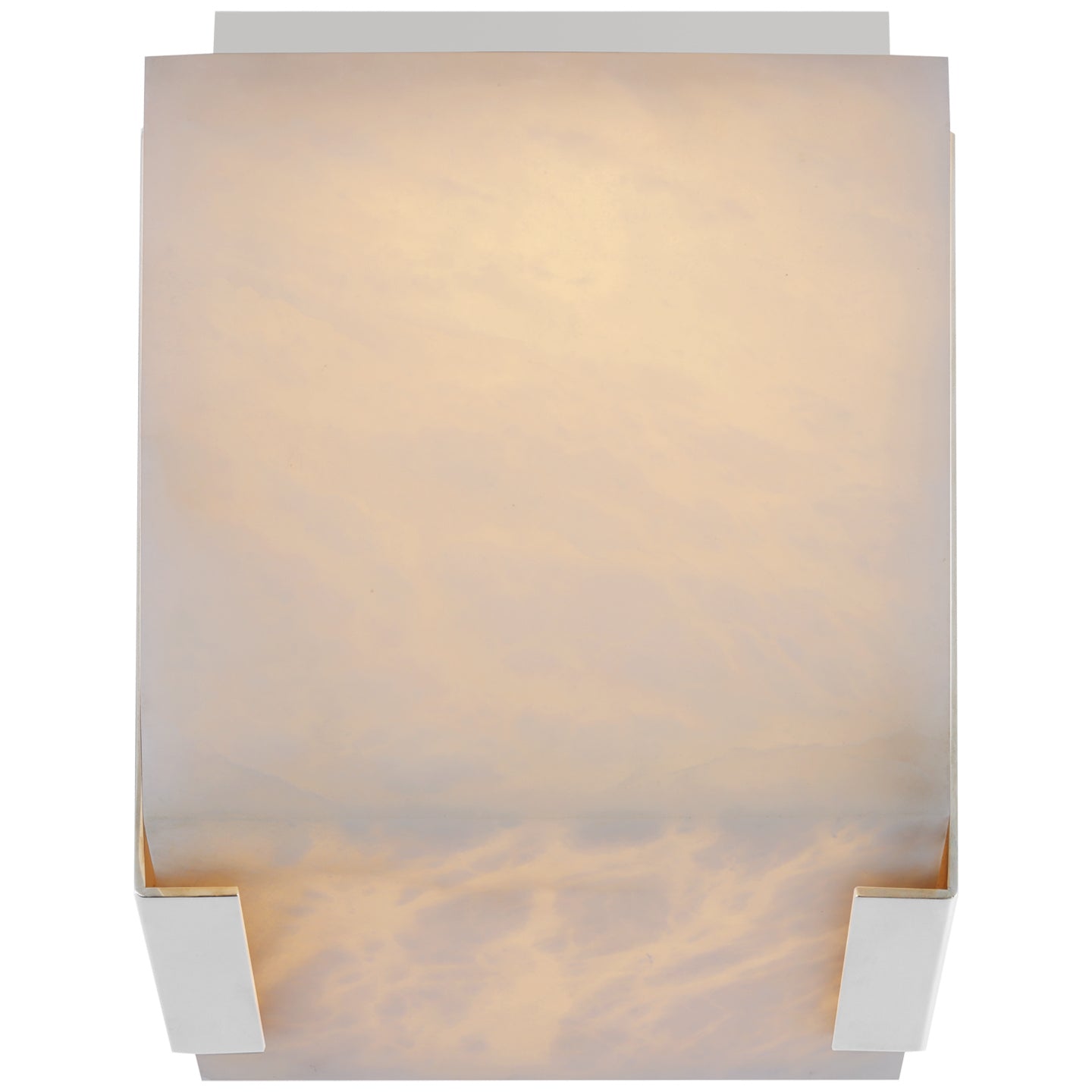 Visual Comfort Signature - KW 4111PN-ALB - LED Flush Mount - Covet - Polished Nickel