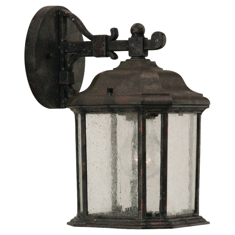 Generation Lighting. - 84029-746 - One Light Outdoor Wall Lantern - Kent - Oxford Bronze