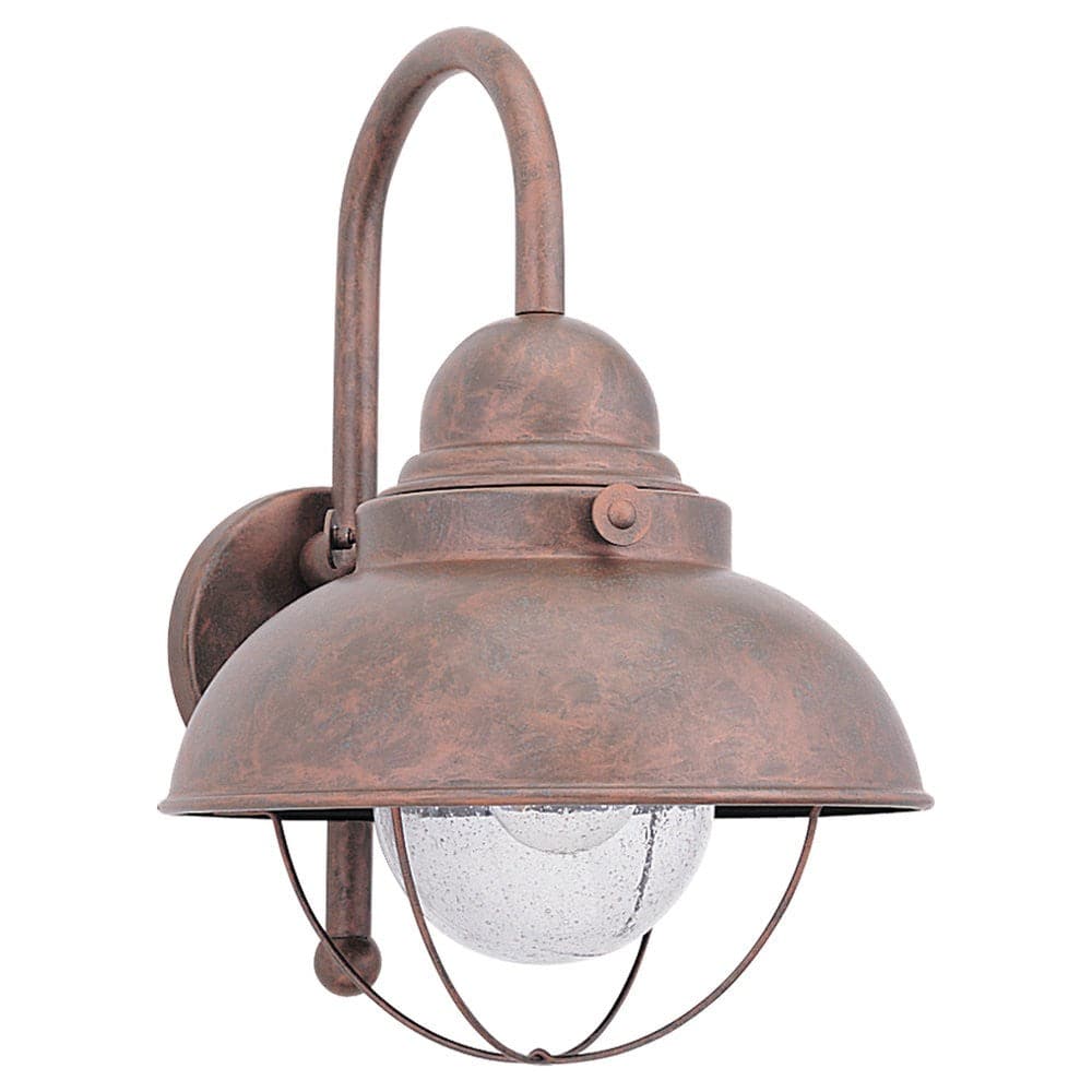 Generation Lighting. - 8871-44 - One Light Outdoor Wall Lantern - Sebring - Weathered Copper