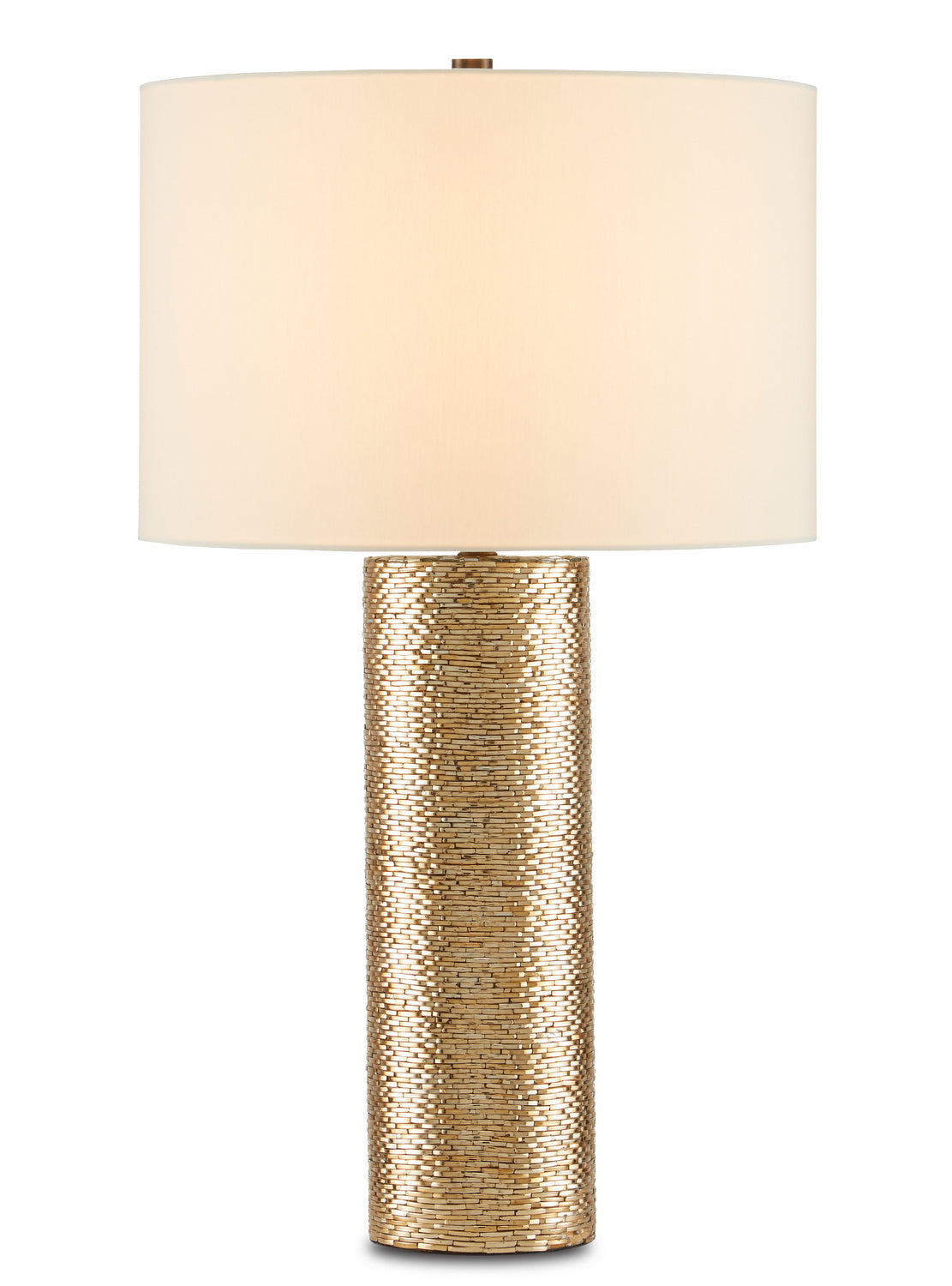 One Light Table Lamp from the Glimmer collection in Gold finish