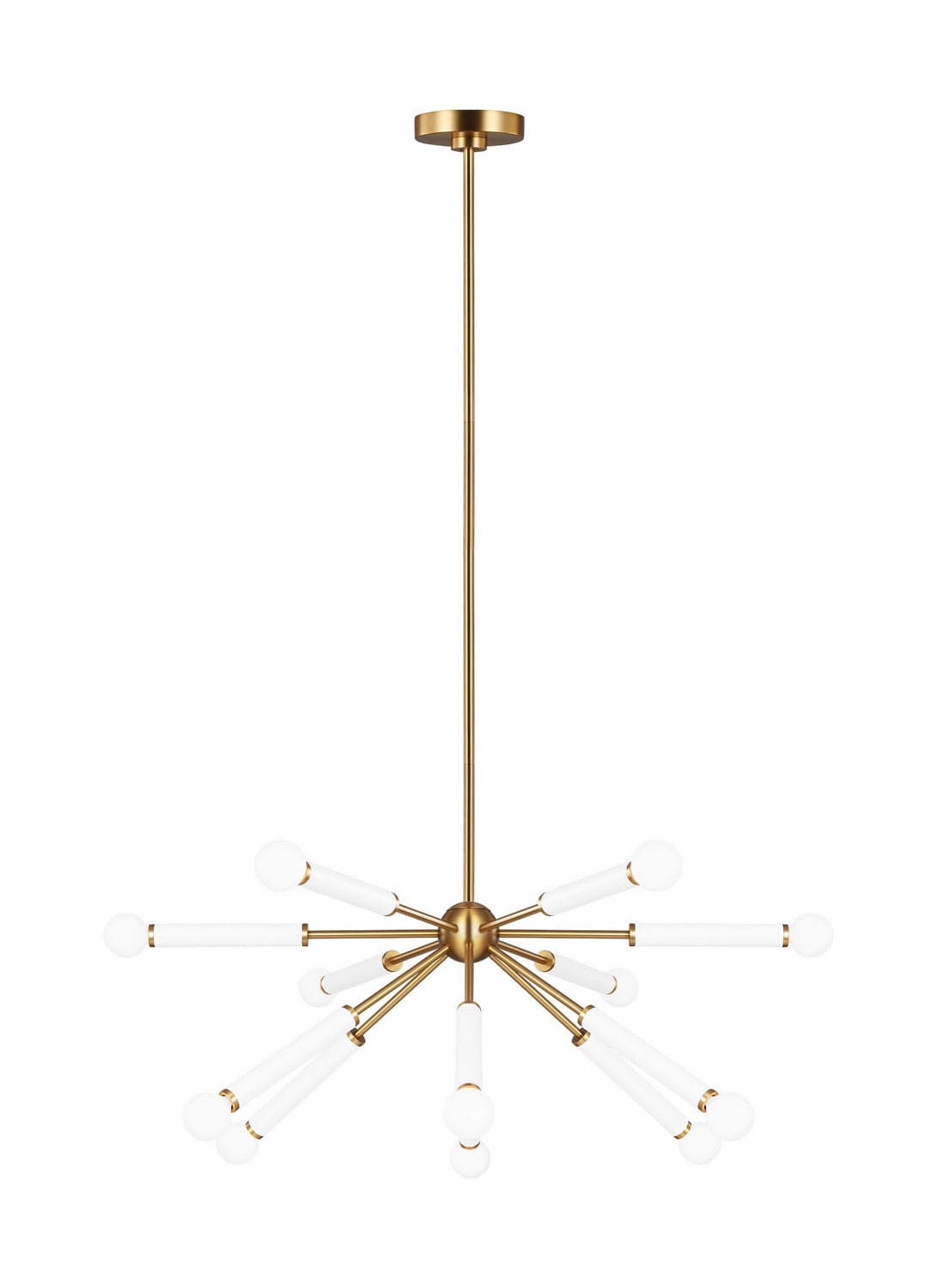 Visual Comfort Studio - KSC10612BBSGW - 12 Light Chandelier - Monroe - Burnished Brass