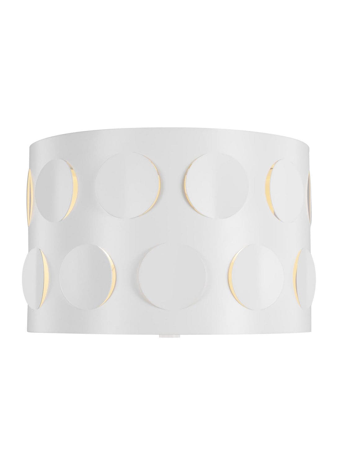 Visual Comfort Studio - KSF1002MWT - Two Light Flush Mount - Dottie - Matte White