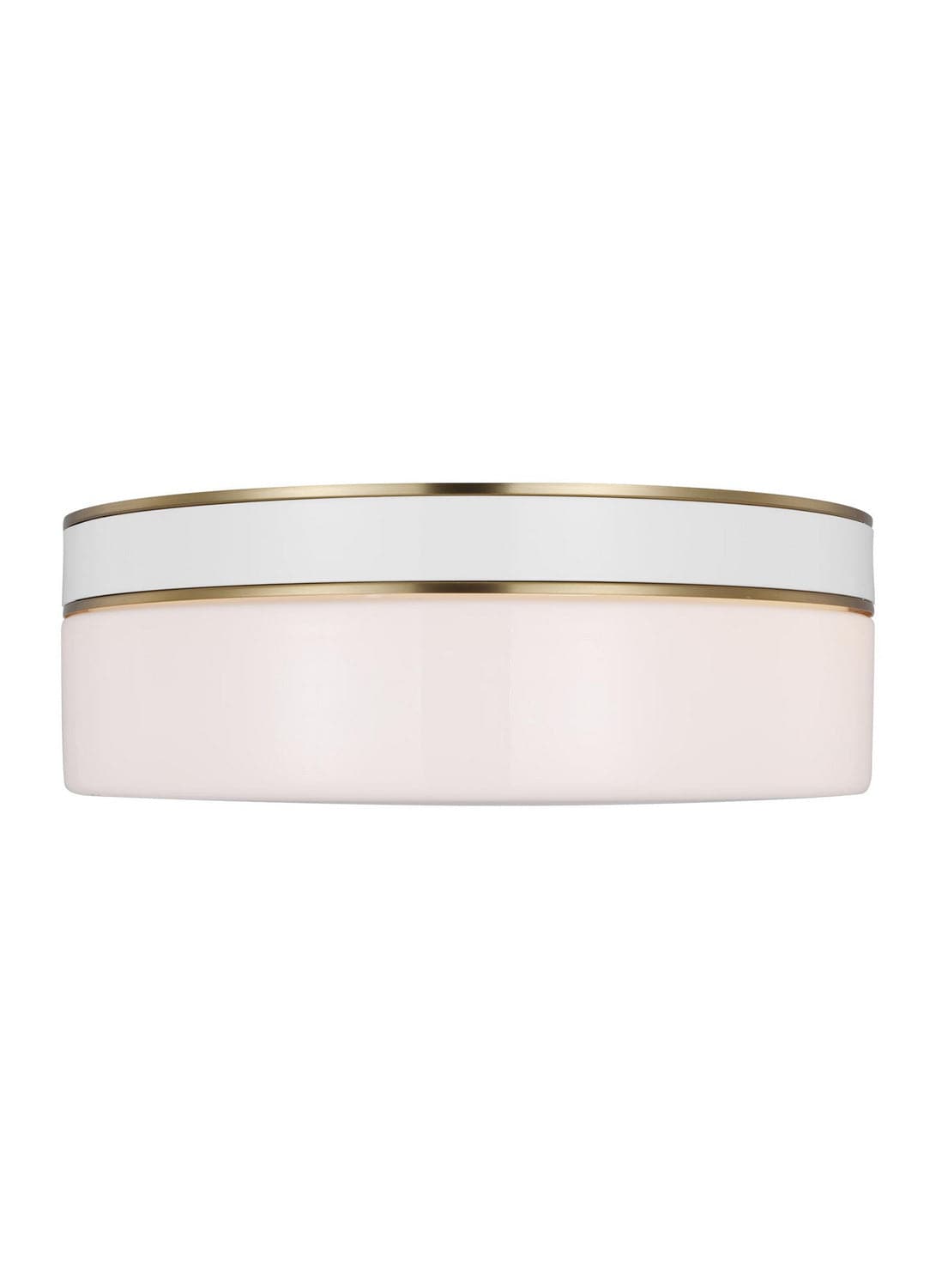 Visual Comfort Studio - KSF1072BBSGW - Two Light Flush Mount - Monroe - Burnished Brass