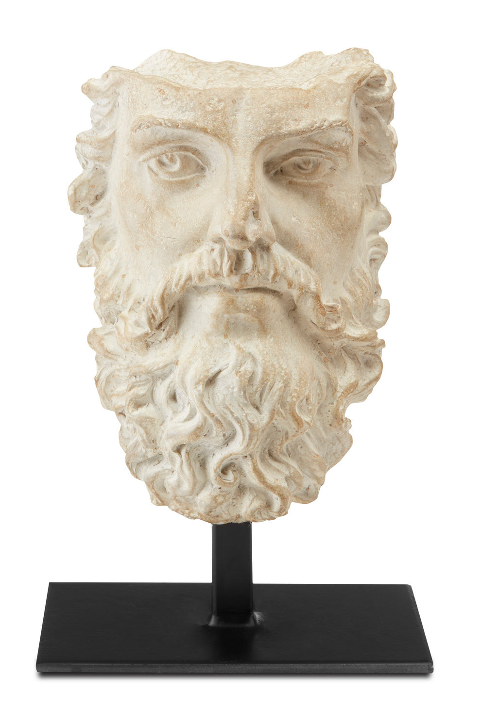 Head of Zeus in Aged Beige/Black finish