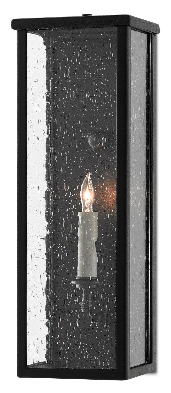 One Light Wall Sconce from the Tanzy collection in Midnight finish