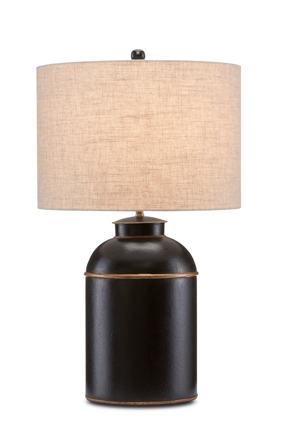 One Light Table Lamp from the London collection in Black/Gold finish