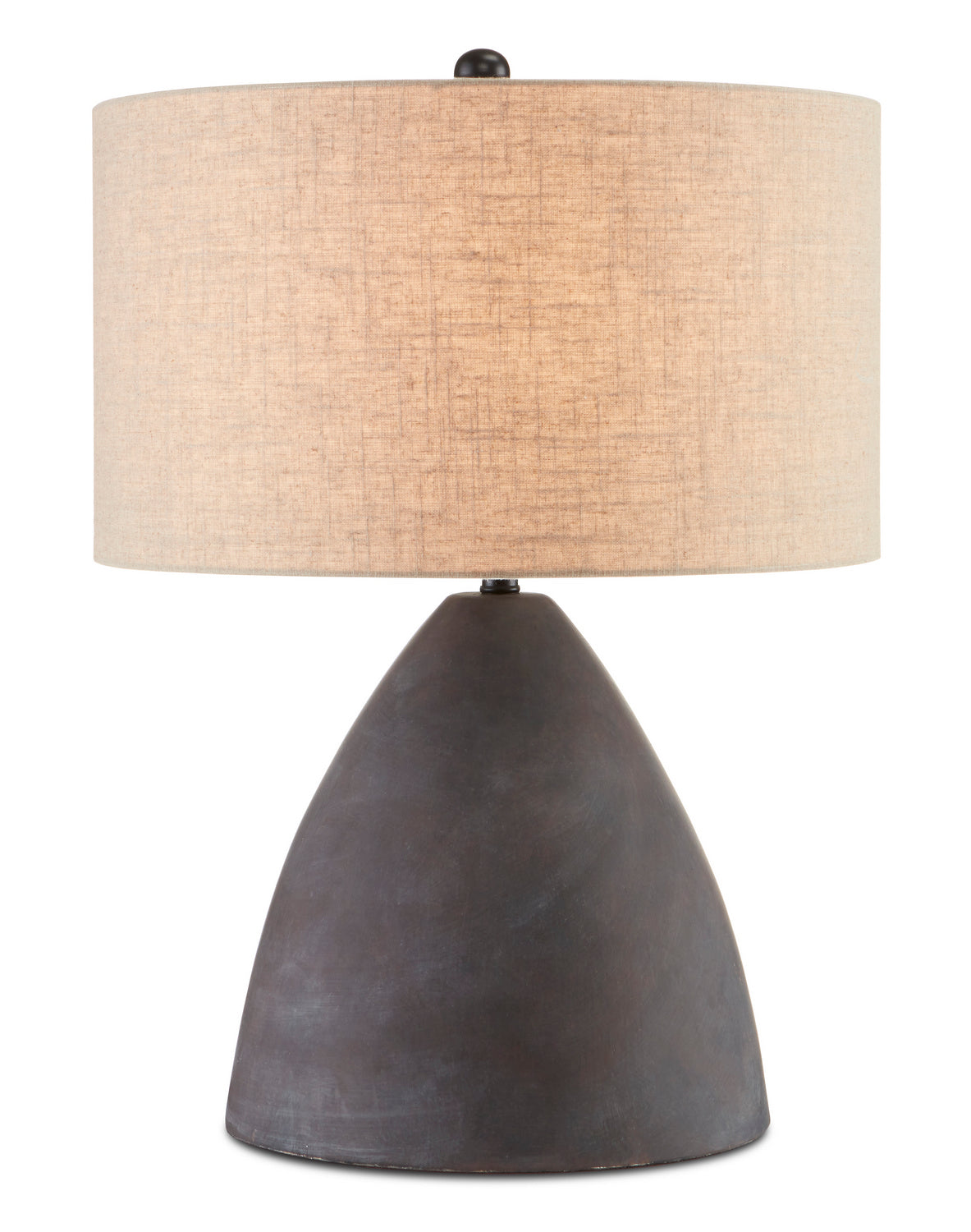 One Light Table Lamp from the Zea collection in Antique Black finish