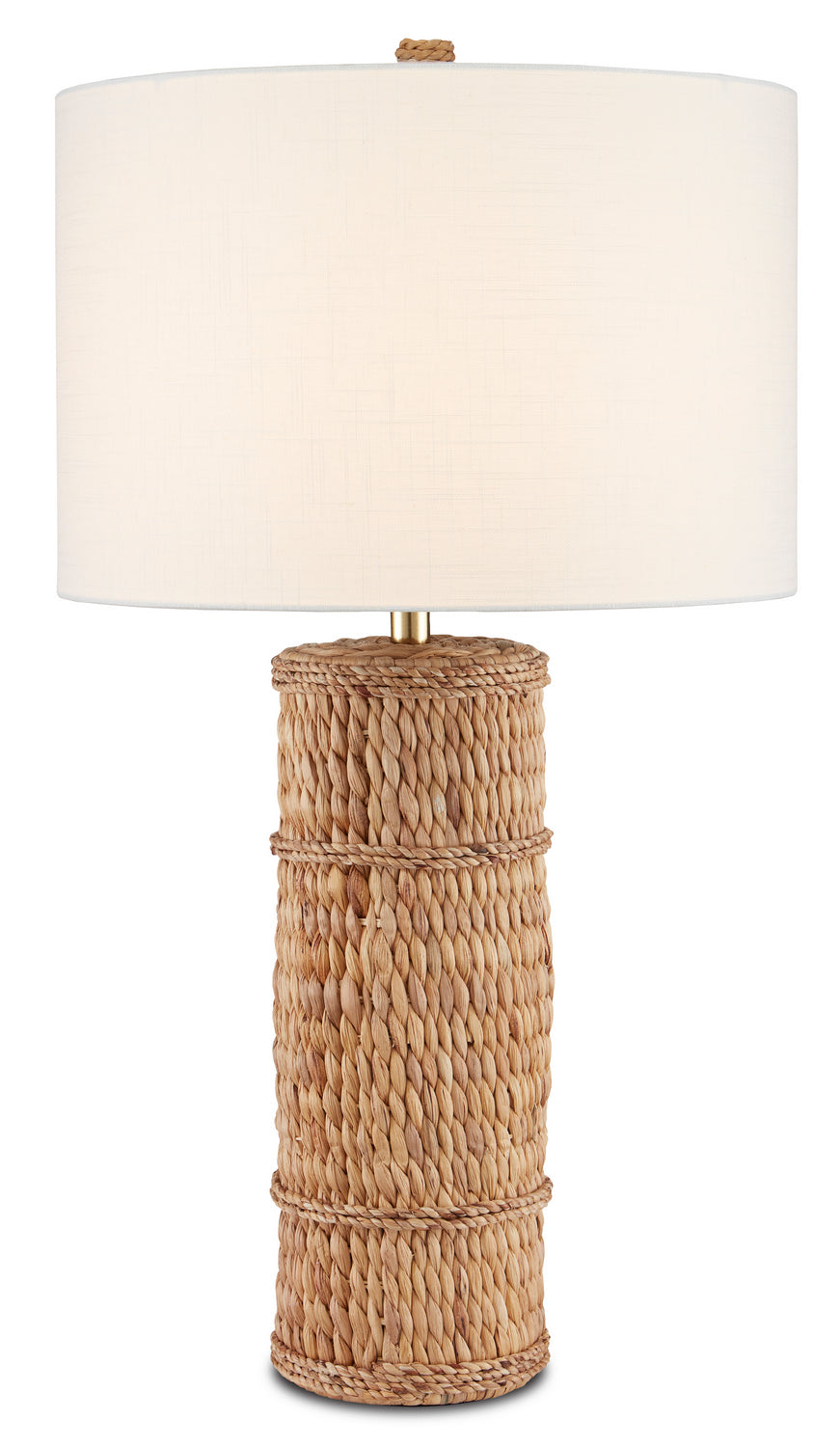 One Light Table Lamp from the Azores collection in Natural finish