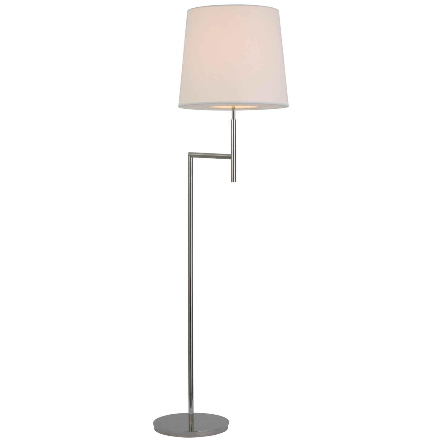 Visual Comfort Signature - BBL 1170PN-L - LED Floor Lamp - Clarion - Polished Nickel