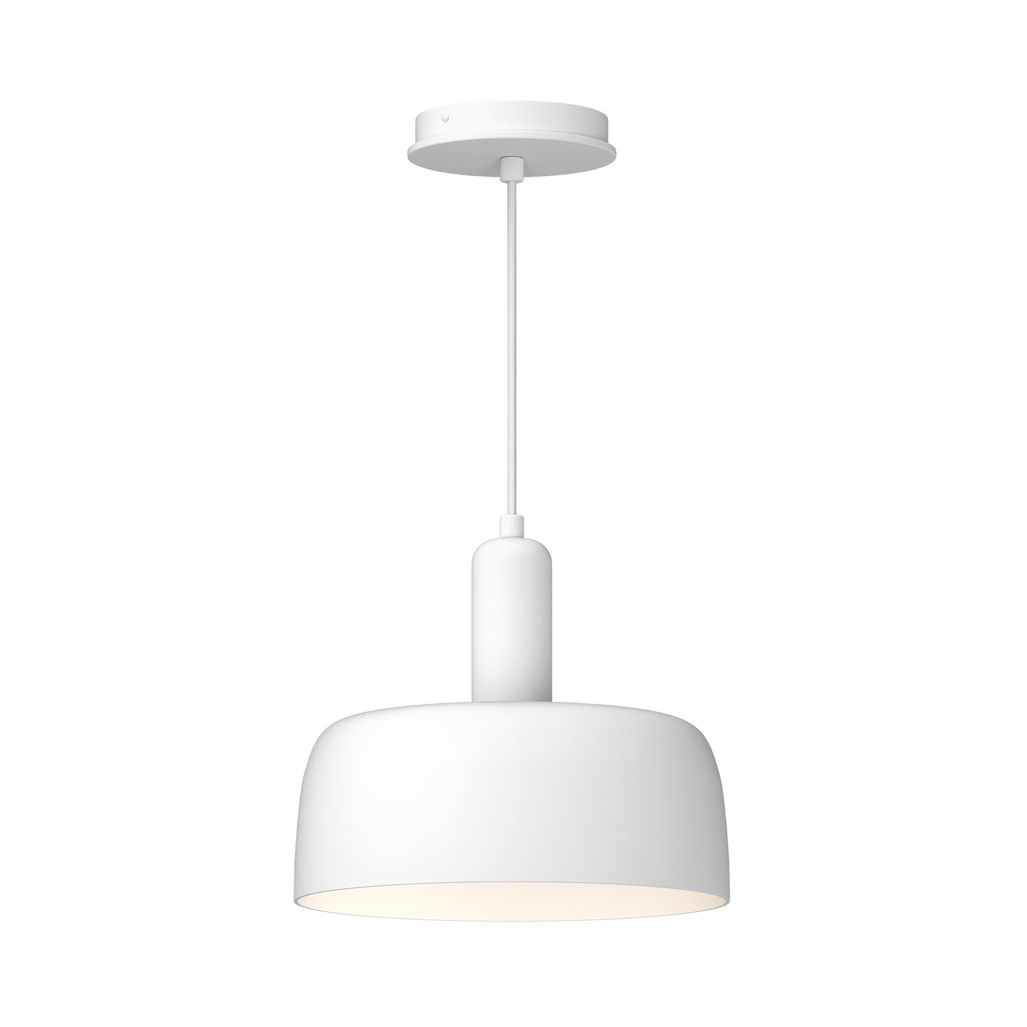 Alora - PD427710WH - One Light Pendant - Adriano - White