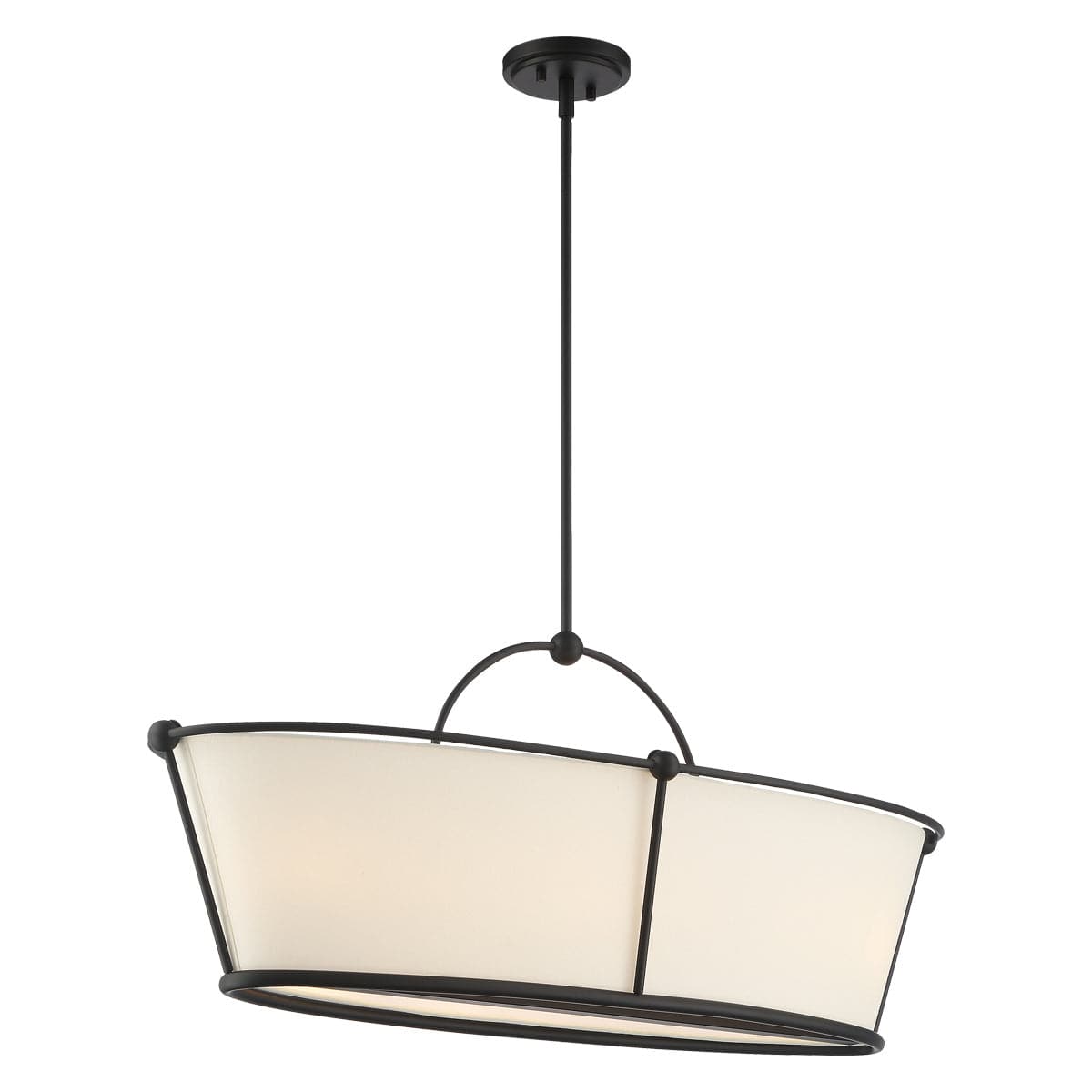 Eurofase - 39046-017 - Six Light Island Pendant - Pulito - Matter Black