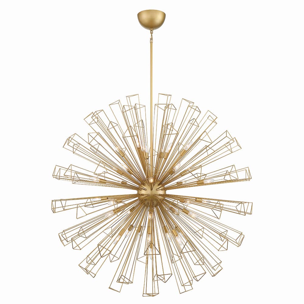 Eurofase - 43865-025 - 35 Light Chandelier - Dendelio - Gold