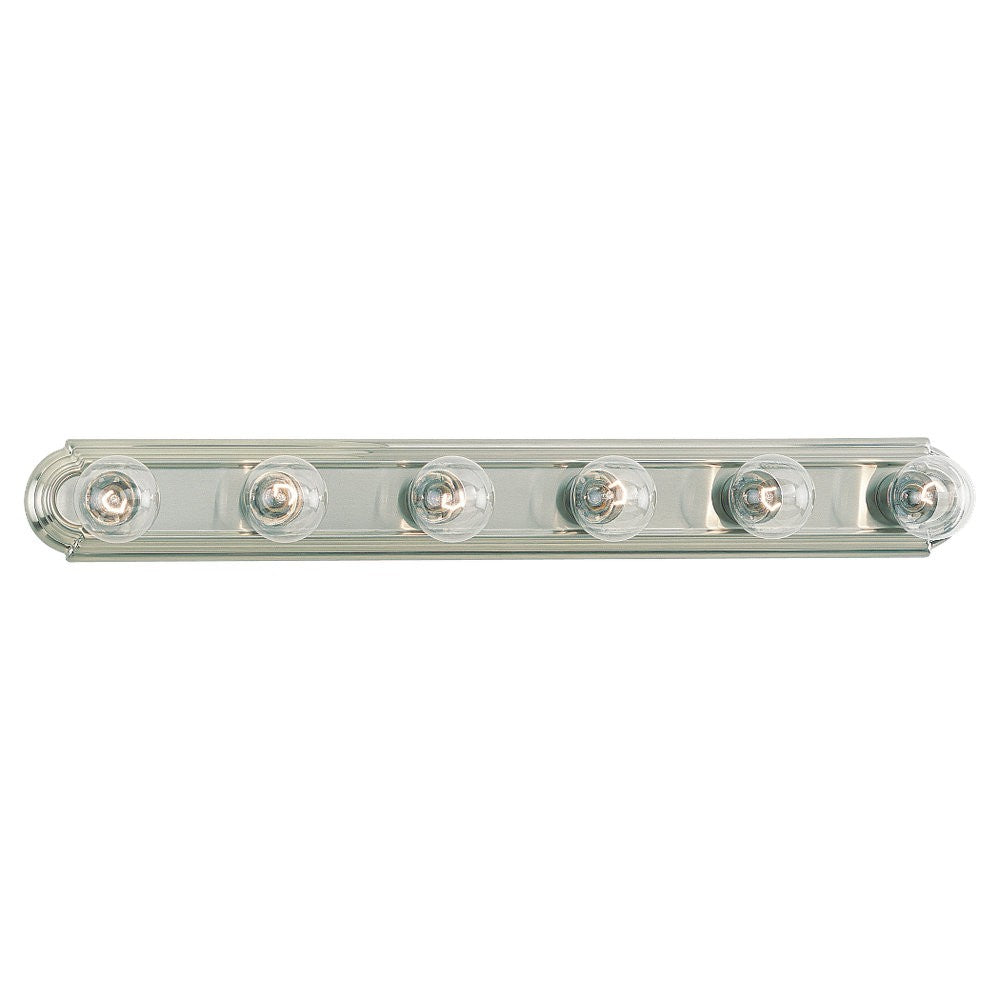 Generation Lighting. - 4702-962 - Six Light Wall / Bath - De-Lovely - Brushed Nickel